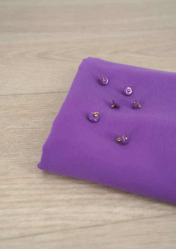 Bouton à coudre en nacre Wink Glossy 10 mm - Plusieurs couleurs - Image 10