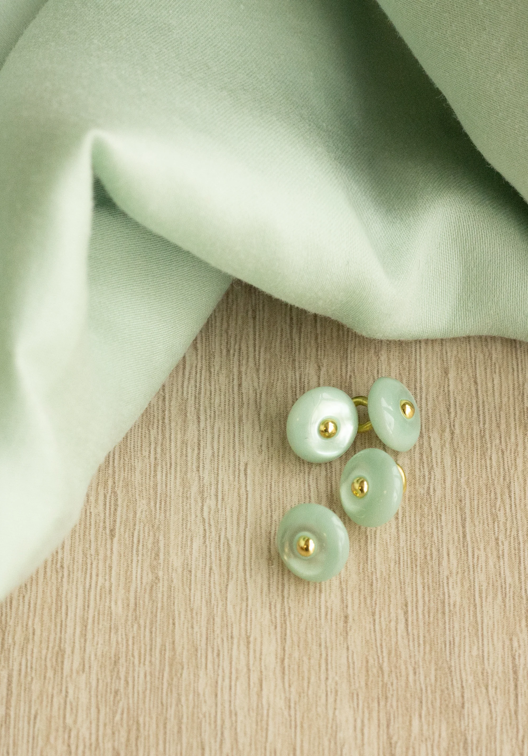 Bouton à coudre en nacre Wink Glossy 10 mm - Plusieurs couleurs - Image 17