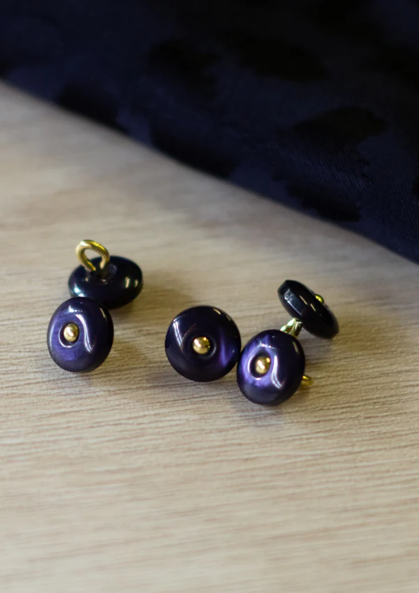 Bouton à coudre en nacre Wink Glossy 10 mm - Plusieurs couleurs - Image 9