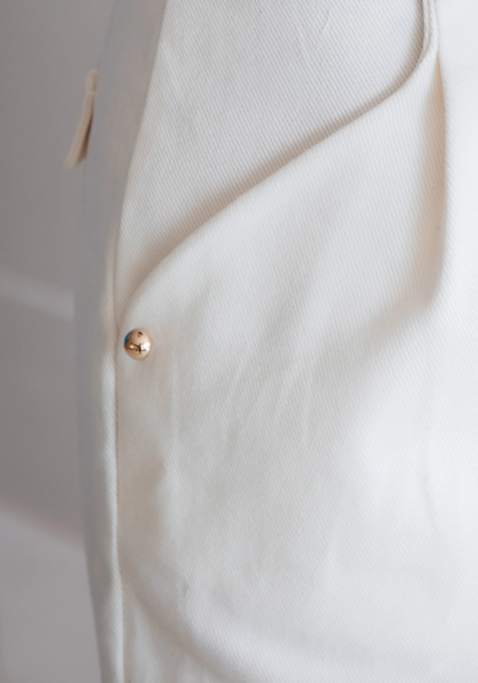 Bouton bijoux or clair - Image 5