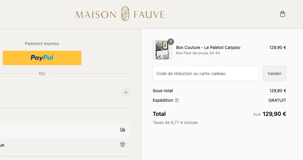 Carte cadeau couture Maison Fauve - Image 6