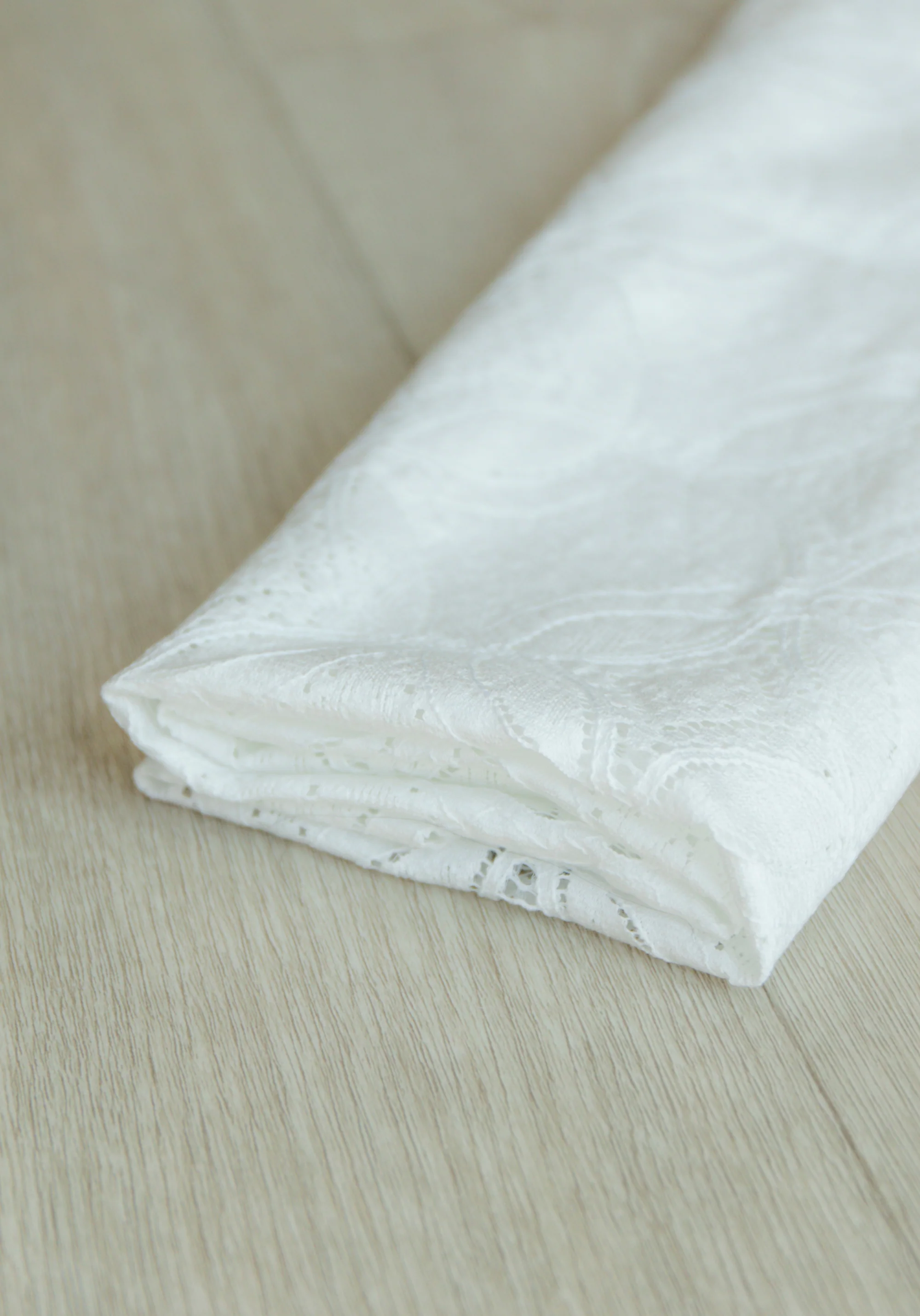 COUPON 30 cm - Tissu dentelle Botanica - Smoky Blue - Image 47