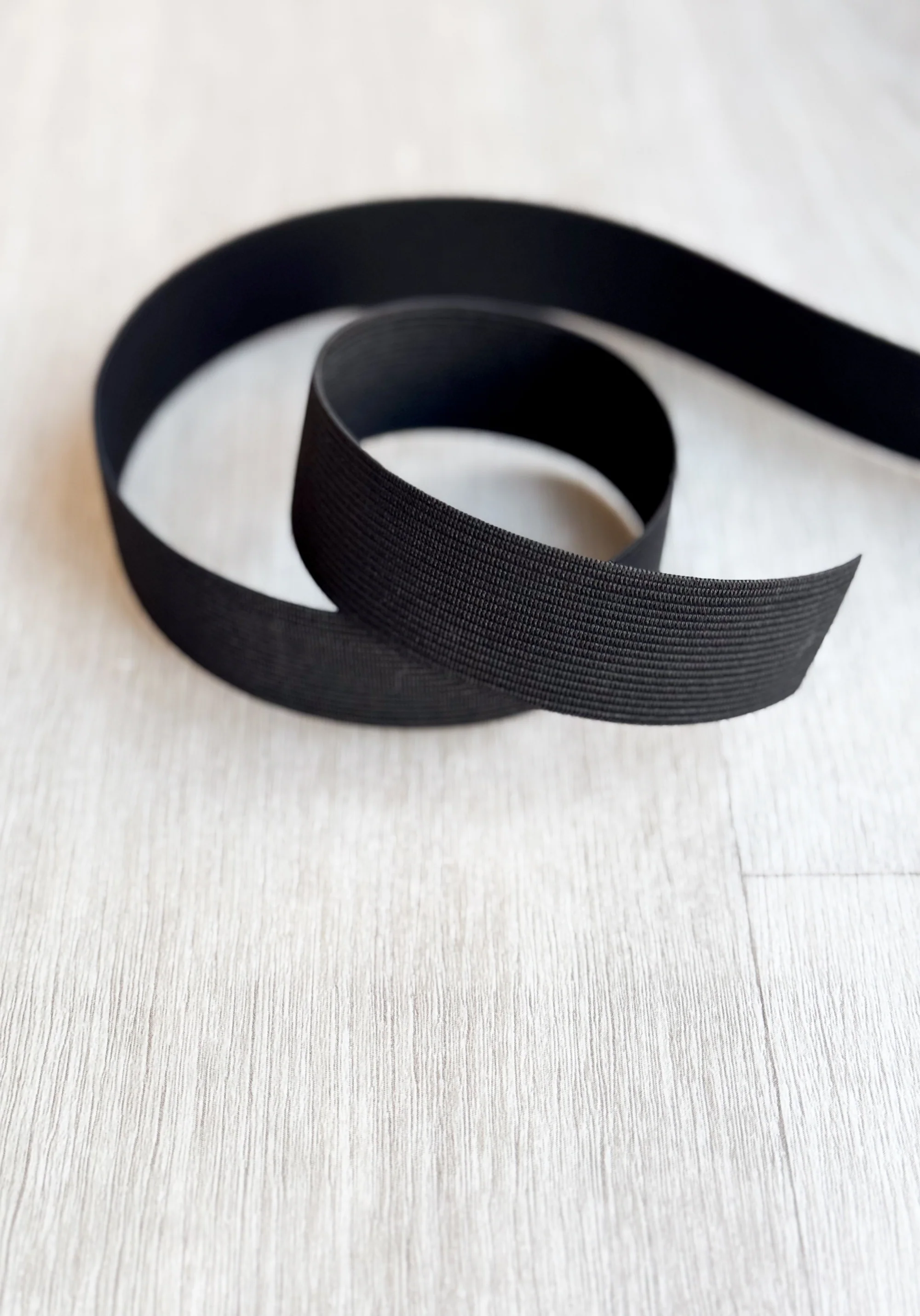 Élastique maille bracelet largeur 30 mm - Vendu par centimètre - Blanc ou Noir - Image 3