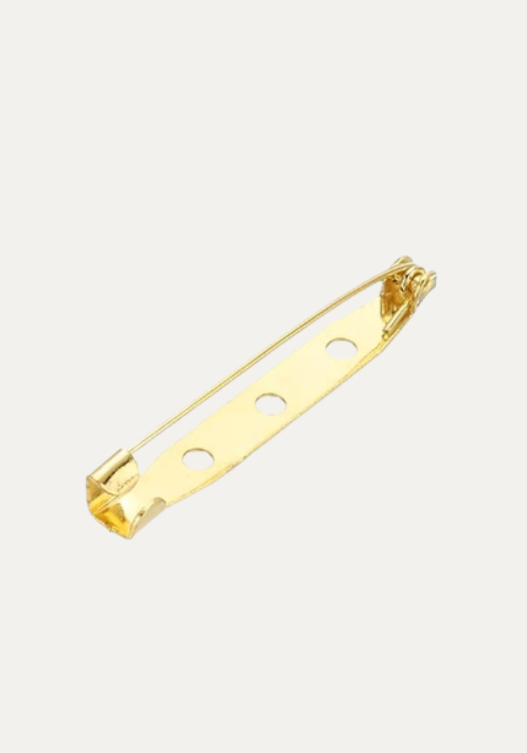 Épingles de sûreté métalliques pour broche – 40 mm - Doré, Argenté, Or Rose ou Bronze - Image 10