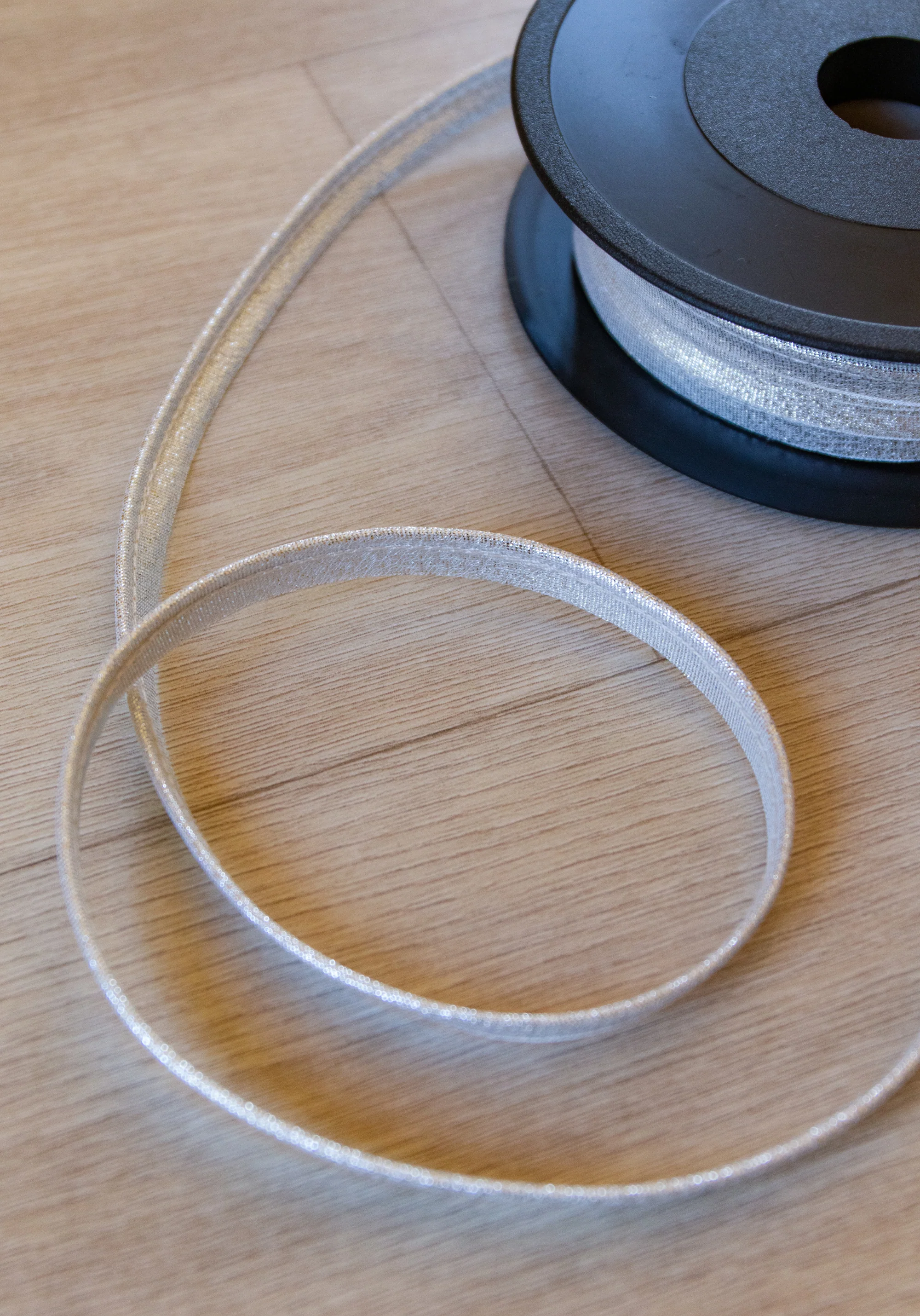 Passepoil 10 mm - Par 10cm - Doré, Argenté ou Cuivré - Image 3