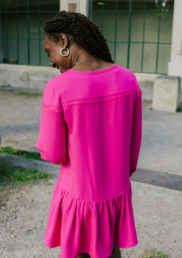 Patron blouse, robe Tribeca / PDF (A4, A3, A0, US Letter) - Cadres, Calques par Taille, Vidéoprojection - Image 9