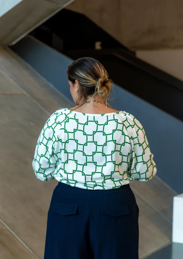 Patron couture blouse Chelsea / PDF (A4, A3, A0, US Letter) - Cadres, Calques par Taille, Vidéoprojection - Image 17