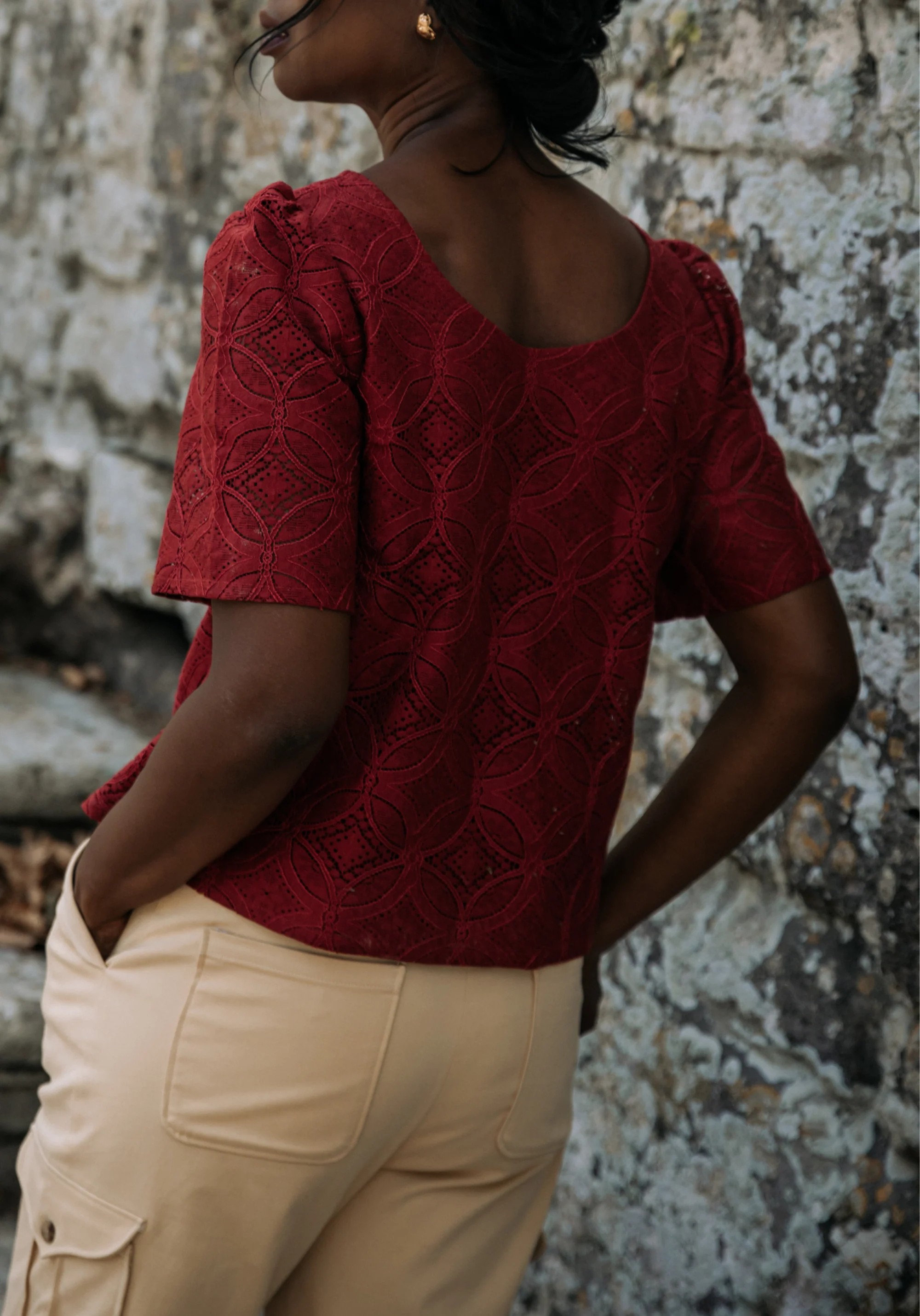Patron couture blouse Cicadella / PDF (A4, A3, A0, US Letter) - Cadres, Calques par Taille, Vidéoprojection - Image 14