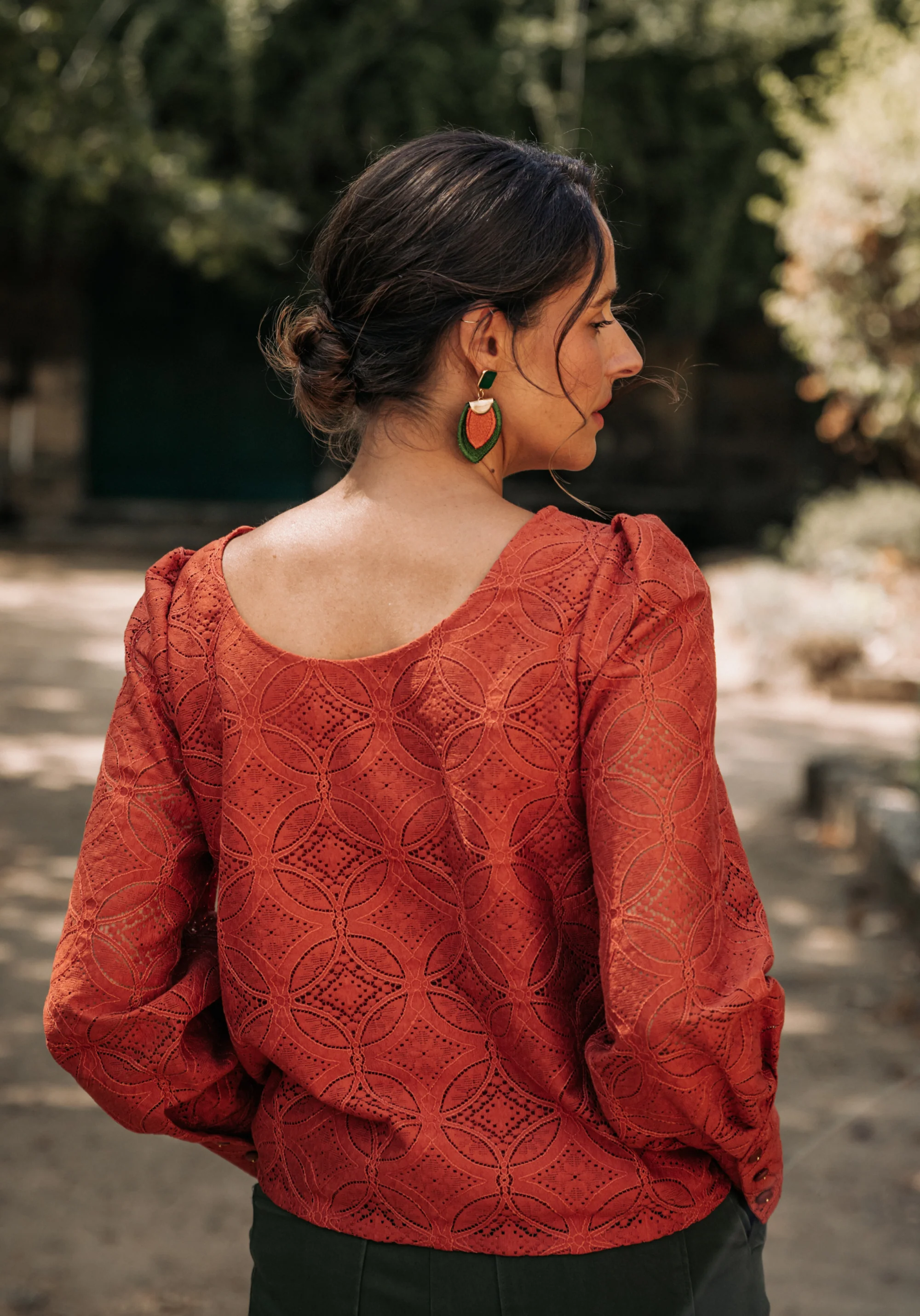 Patron couture blouse Cicadella / PDF (A4, A3, A0, US Letter) - Cadres, Calques par Taille, Vidéoprojection - Image 17