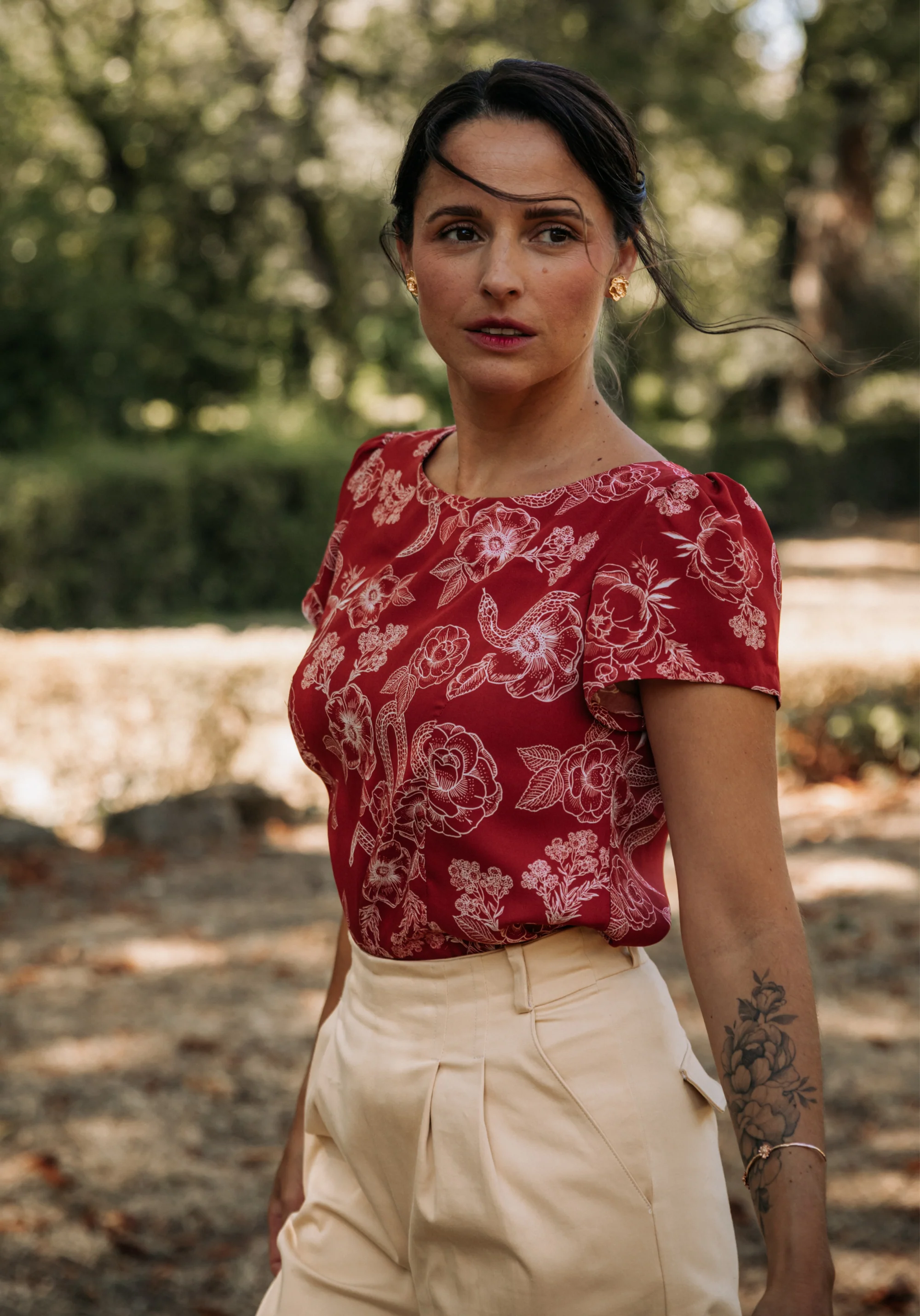 Patron couture blouse Cicadella / PDF (A4, A3, A0, US Letter) - Cadres, Calques par Taille, Vidéoprojection - Image 9