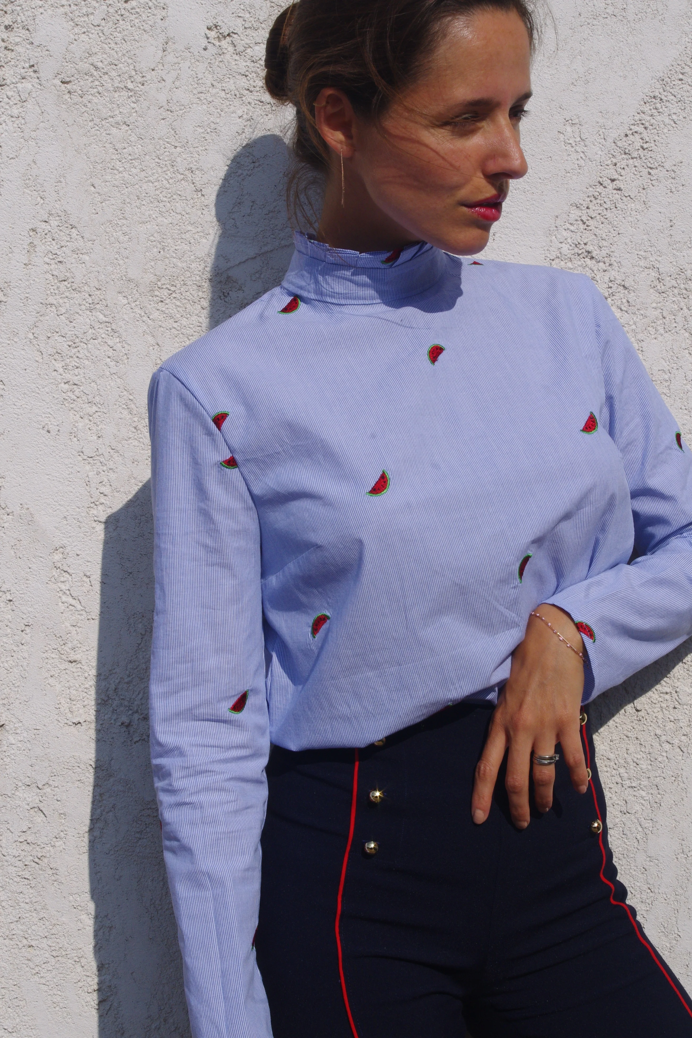 Patron couture blouse Dahlia / PDF (A4, A3, A0, US Letter) - Cadres, Calques par Taille, Vidéoprojection - Image 10