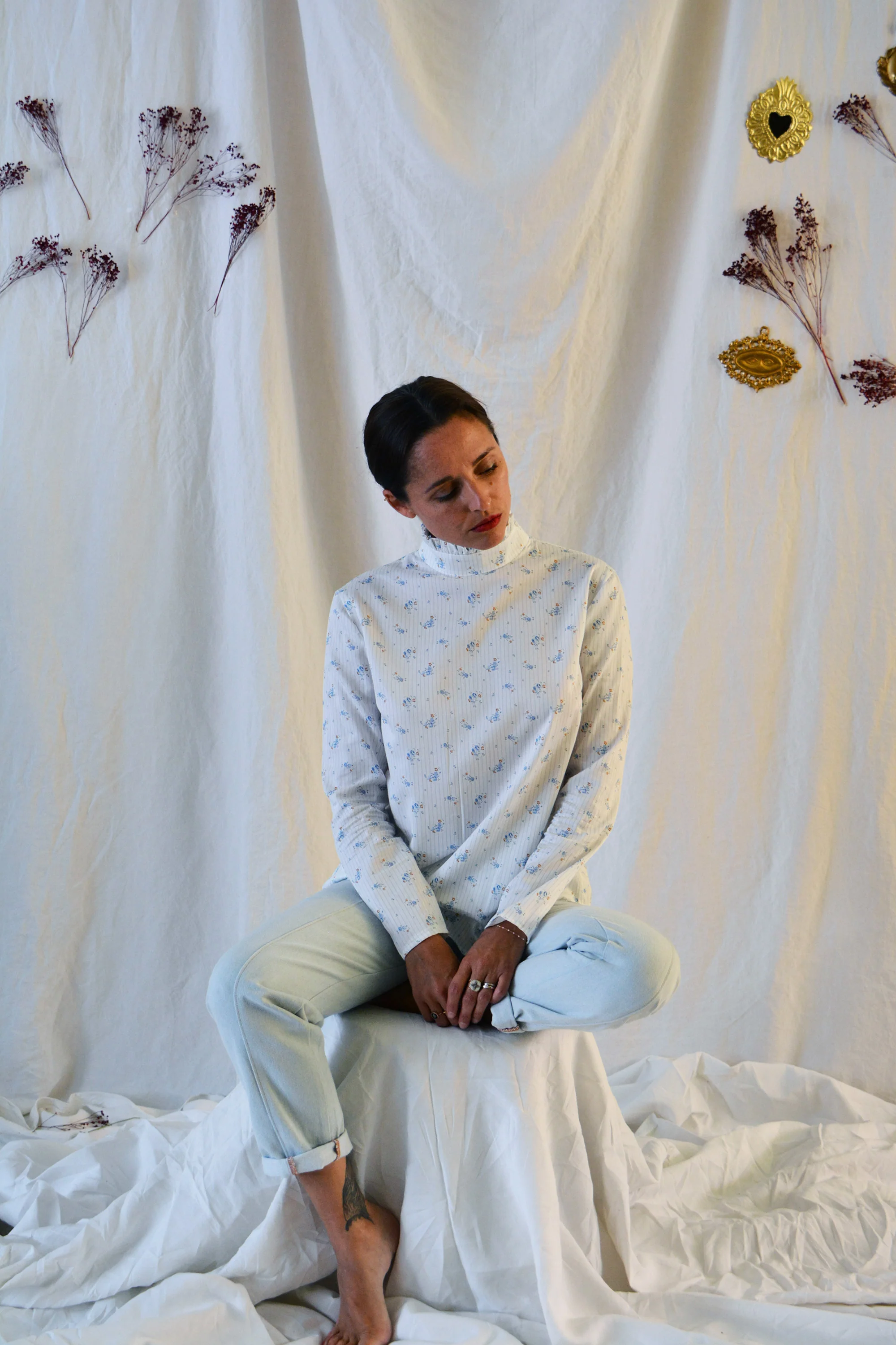 Patron couture blouse Dahlia / PDF (A4, A3, A0, US Letter) - Cadres, Calques par Taille, Vidéoprojection - Image 11