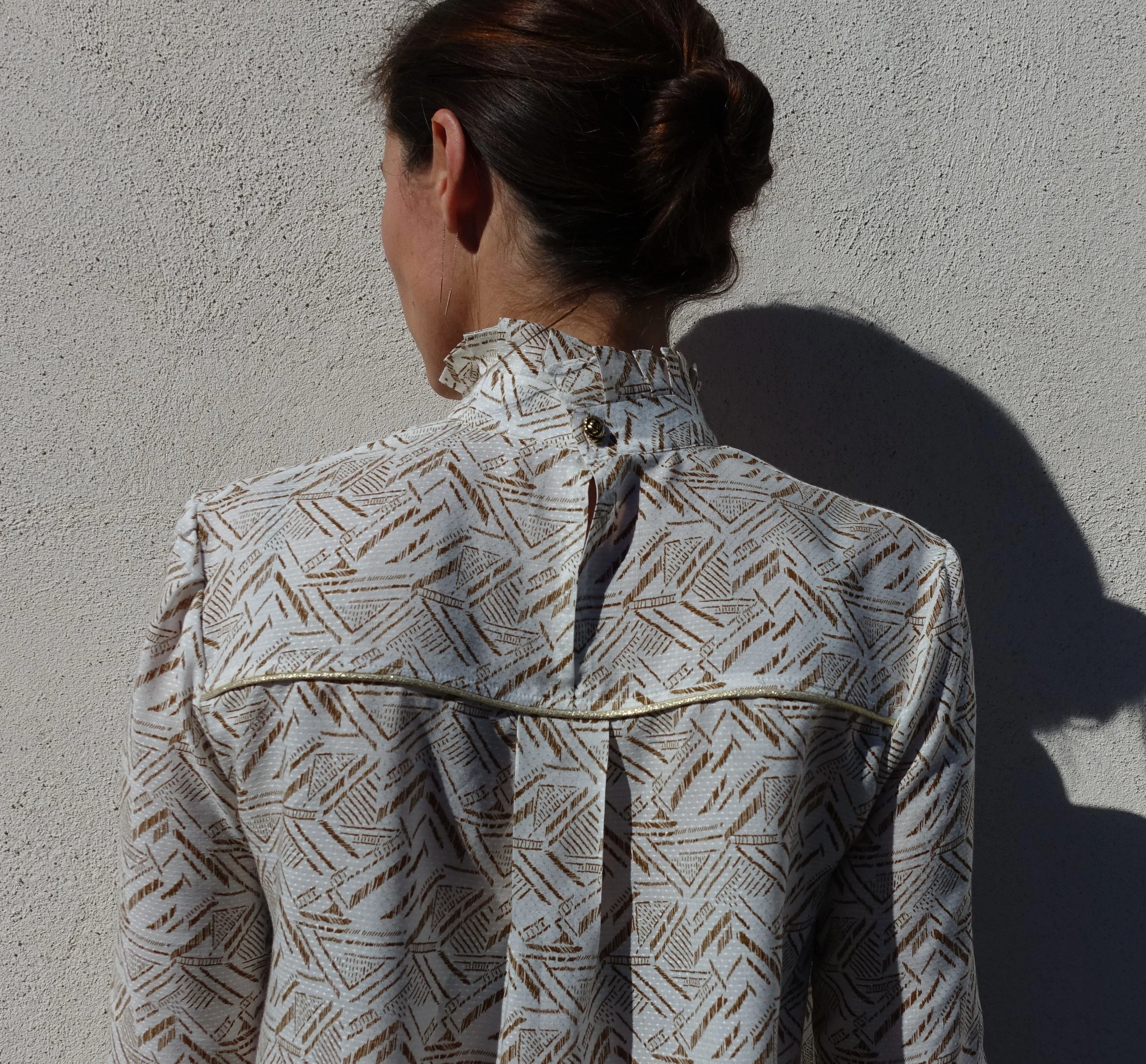 Patron couture blouse Dahlia / PDF (A4, A3, A0, US Letter) - Cadres, Calques par Taille, Vidéoprojection - Image 9