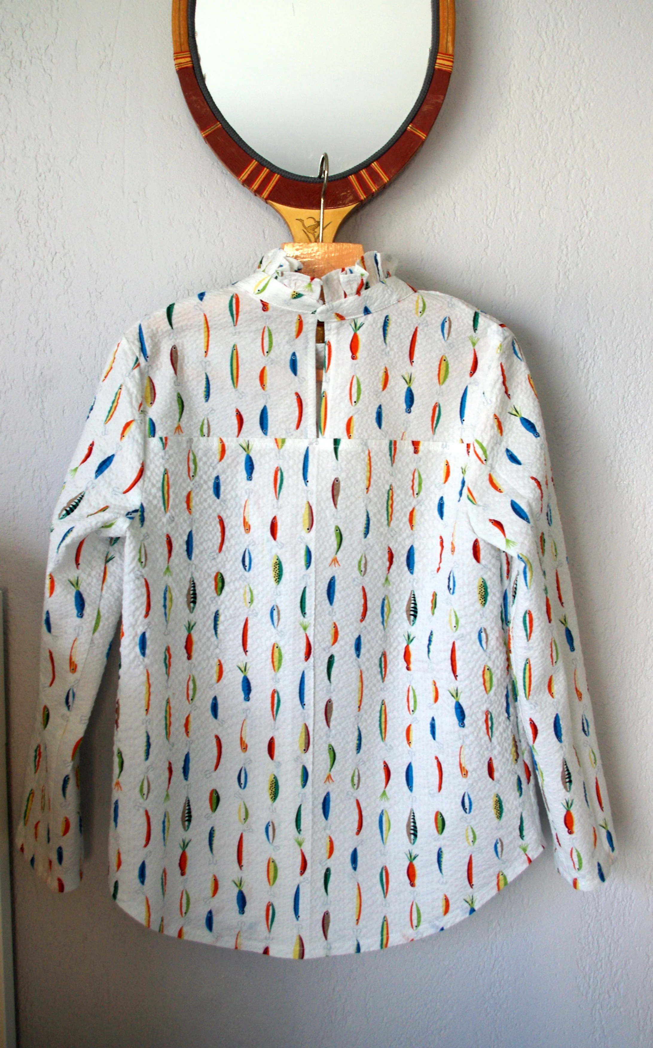Patron couture blouse fille Miss Dahlia / PDF (A4, A3, A0, US Letter) - Cadres, Calques par Taille, Vidéoprojection - Image 3