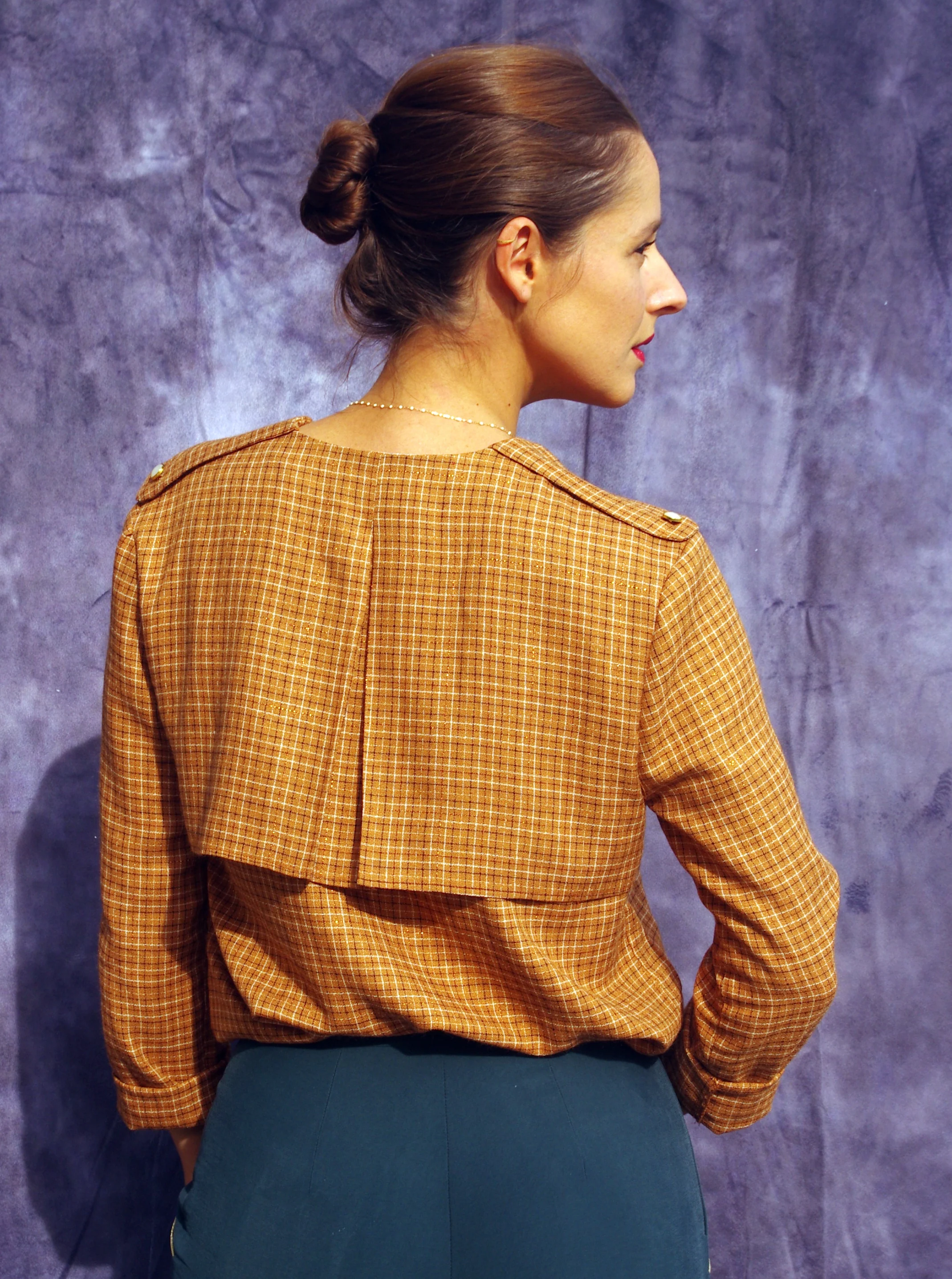 Patron couture blouse Rocaille / PDF (A4, A3, A0, US Letter) - Cadres, Calques par Taille, Vidéoprojection - Image 10