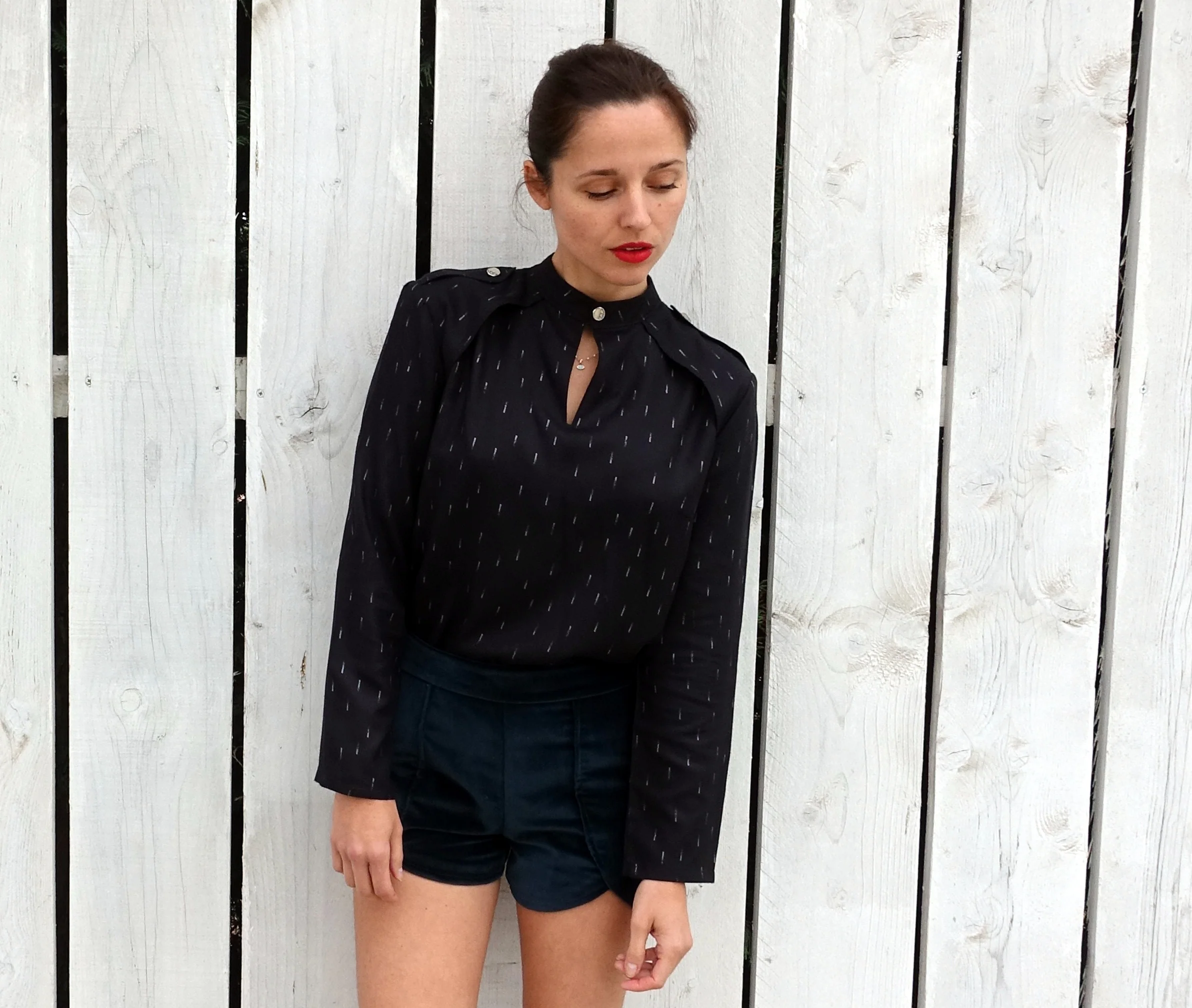 Patron couture blouse Rocaille / PDF (A4, A3, A0, US Letter) - Cadres, Calques par Taille, Vidéoprojection - Image 7