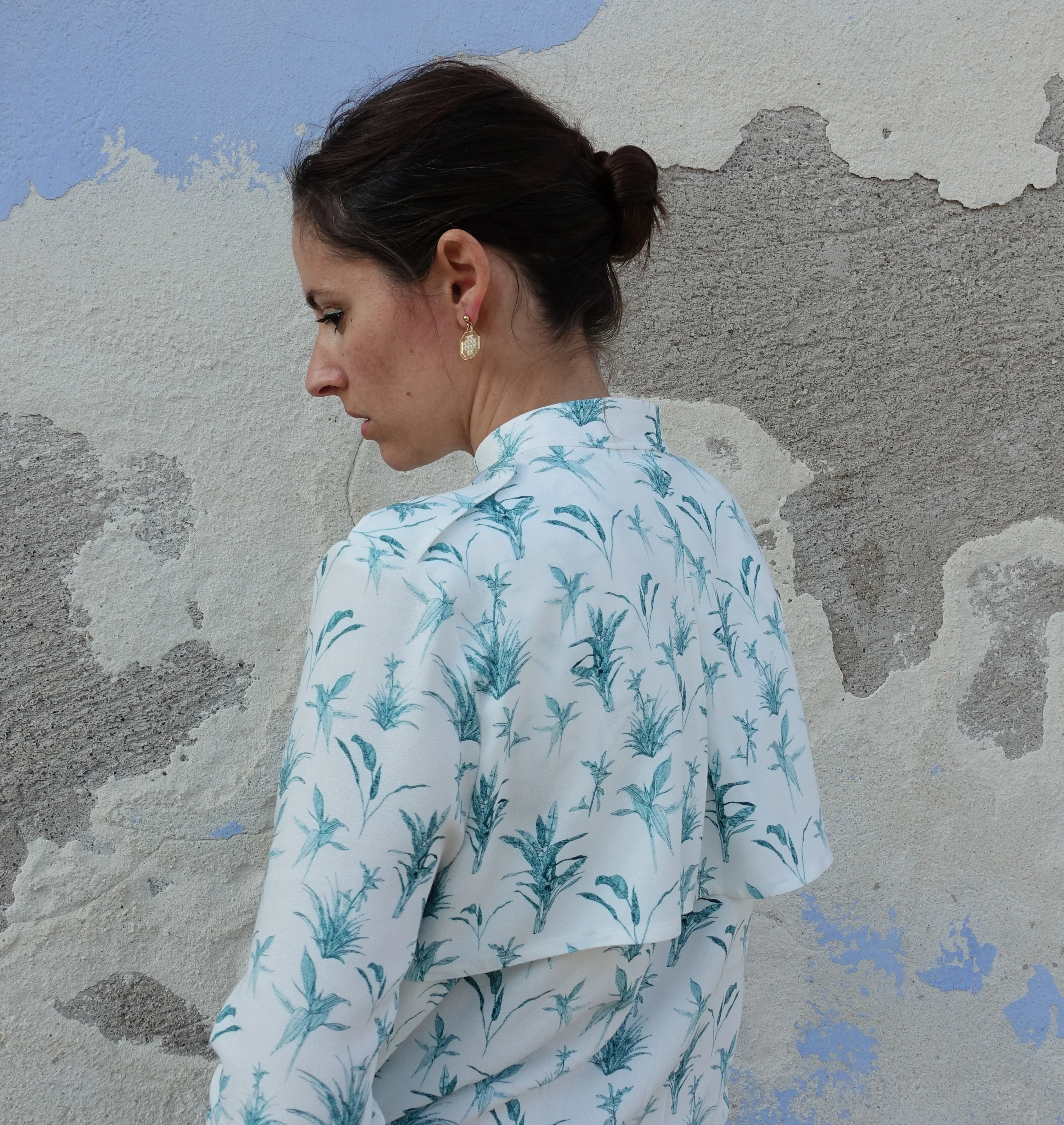 Patron couture blouse Rocaille / PDF (A4, A3, A0, US Letter) - Cadres, Calques par Taille, Vidéoprojection - Image 8