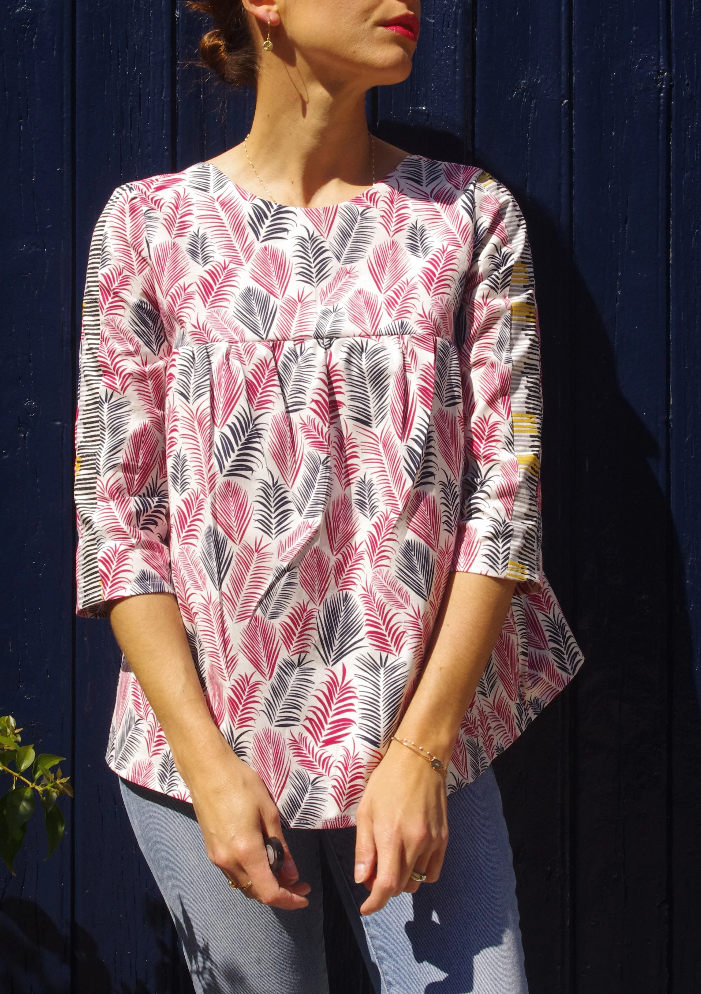Patron couture blouse, top Panama / PDF (A4, A3, A0, US Letter) - Cadres, Calques par Taille, Vidéoprojection - Image 11