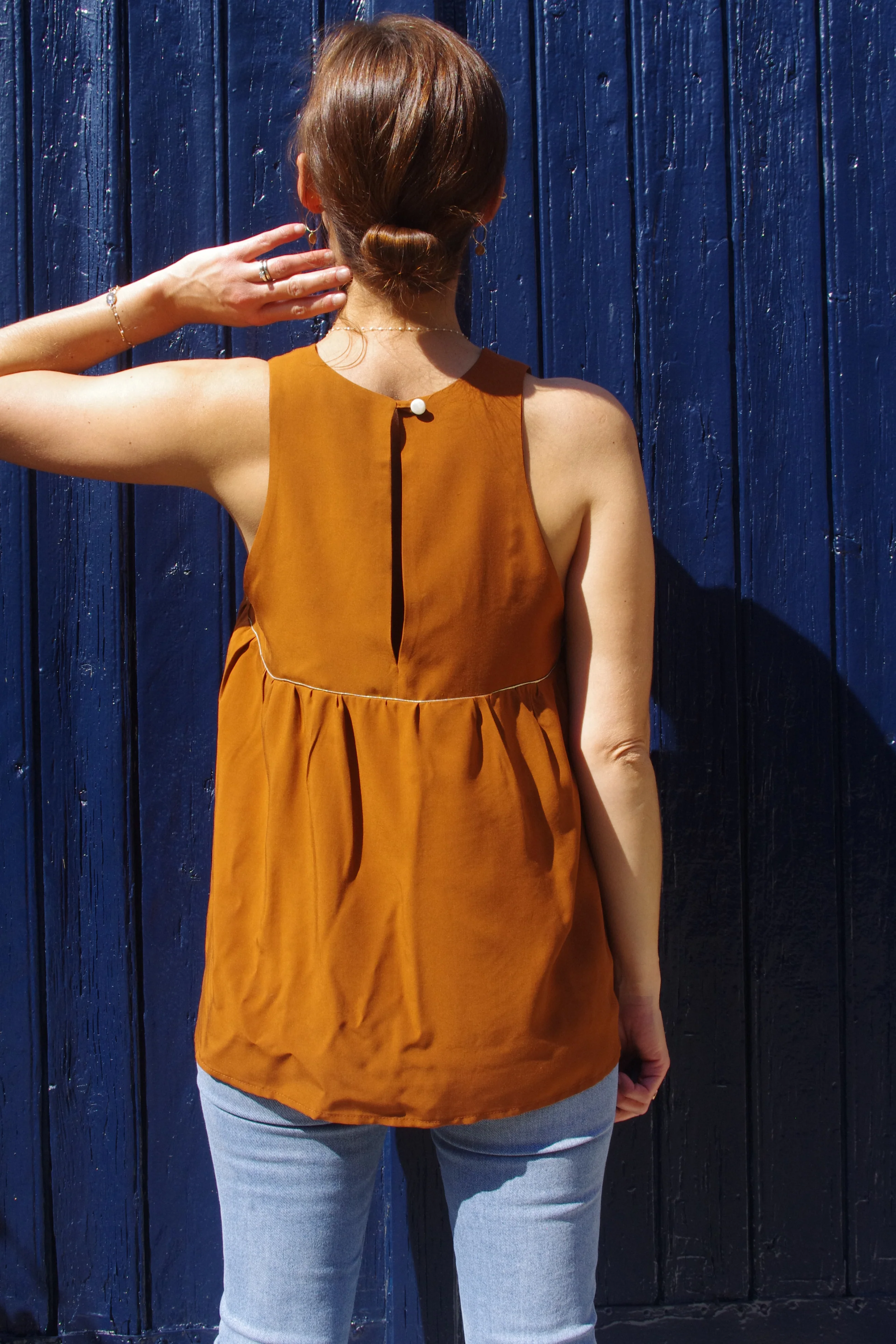 Patron couture blouse, top Panama / PDF (A4, A3, A0, US Letter) - Cadres, Calques par Taille, Vidéoprojection - Image 14