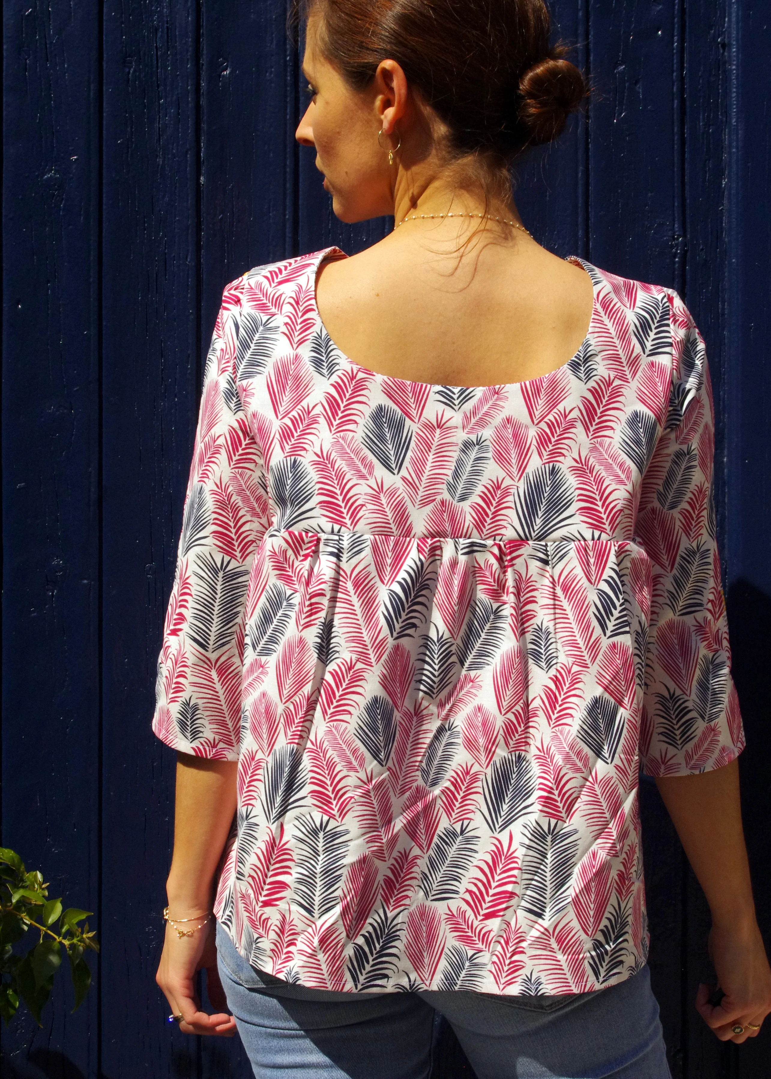 Patron couture blouse, top Panama / PDF (A4, A3, A0, US Letter) - Cadres, Calques par Taille, Vidéoprojection - Image 15
