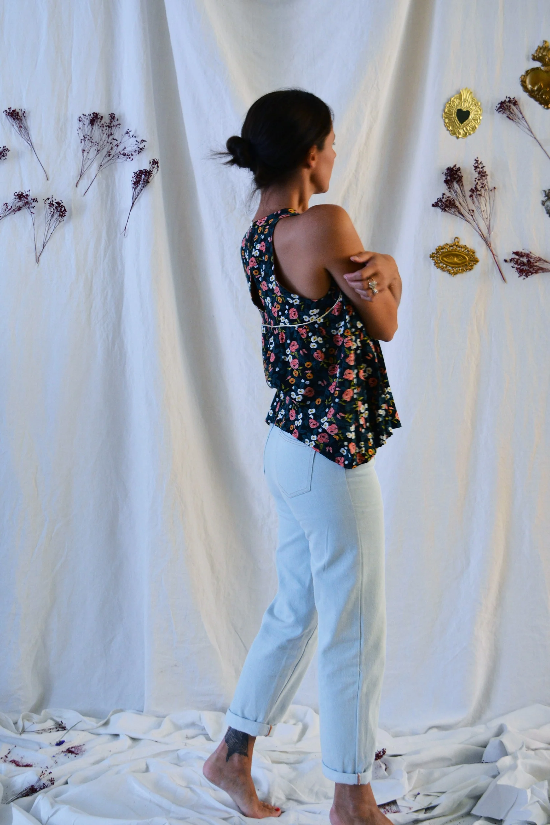 Patron couture blouse, top Panama / PDF (A4, A3, A0, US Letter) - Cadres, Calques par Taille, Vidéoprojection - Image 6