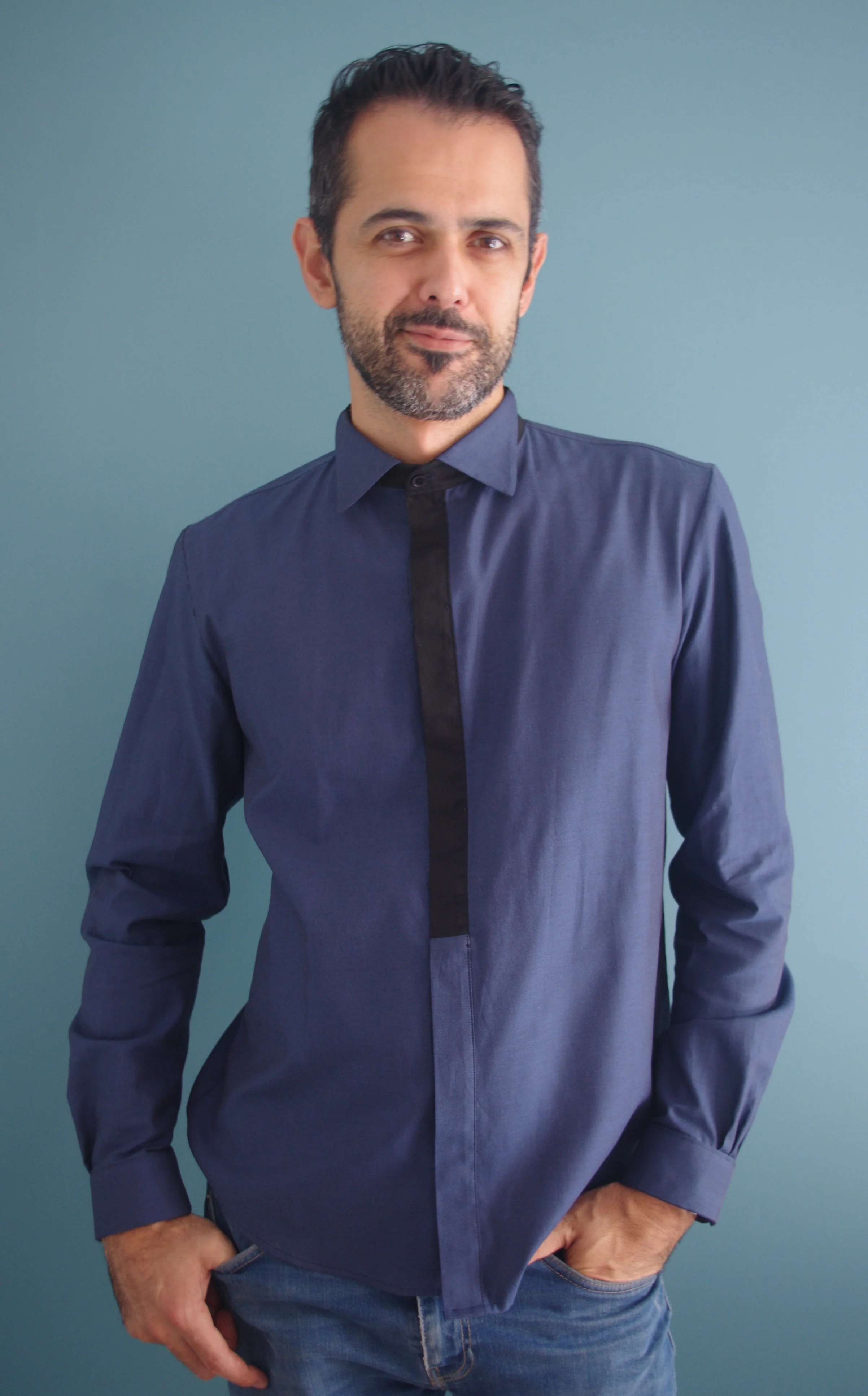 Patron couture chemise homme Sparrow / PDF (A4, A3, A0, US Letter) - Cadres, Calques par Taille, Vidéoprojection - Image 6