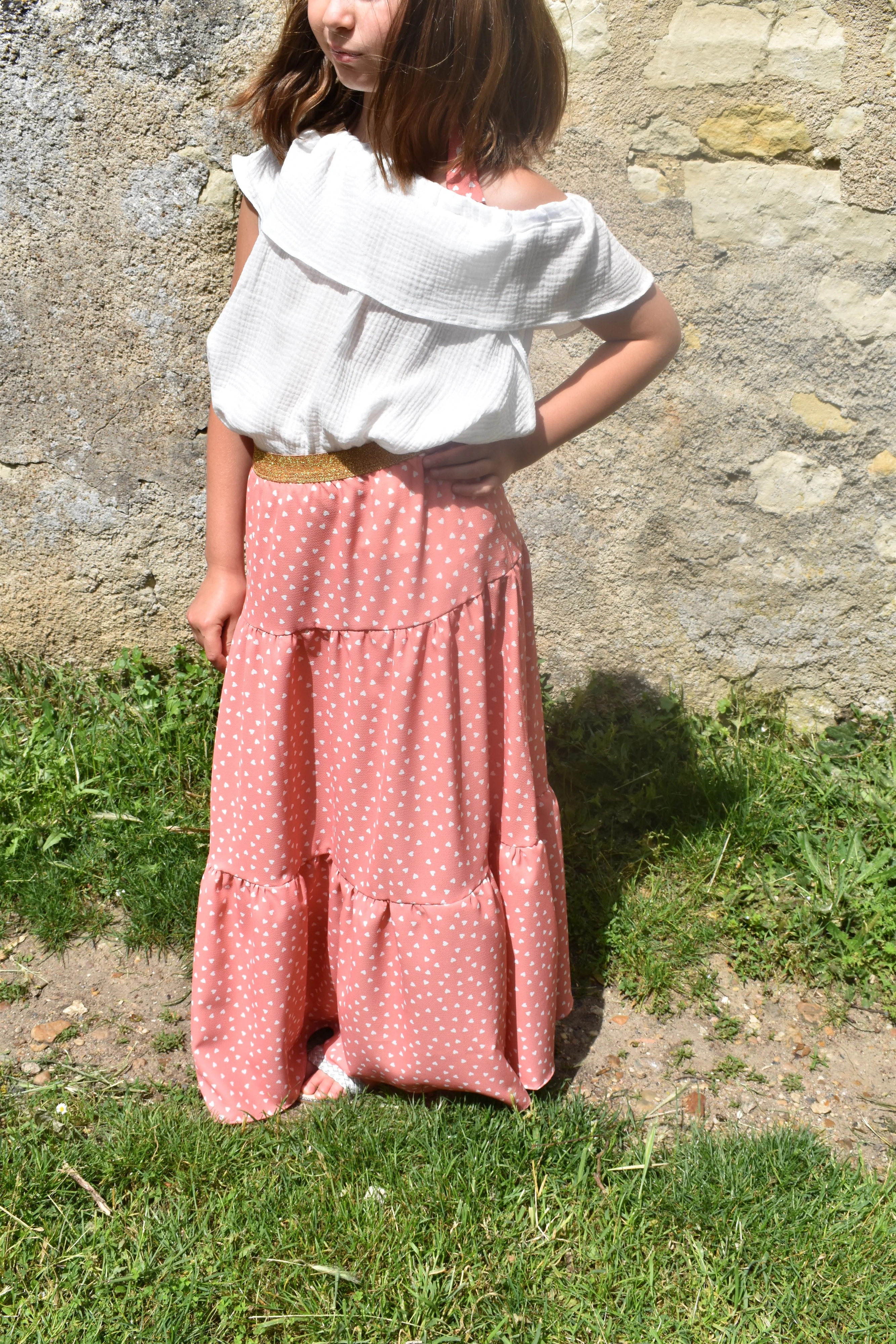 Patron couture jupe fille Miss Ivy / PDF (A4, A3, A0, US Letter) - Cadres, Calques par Taille, Vidéoprojection - Image 7