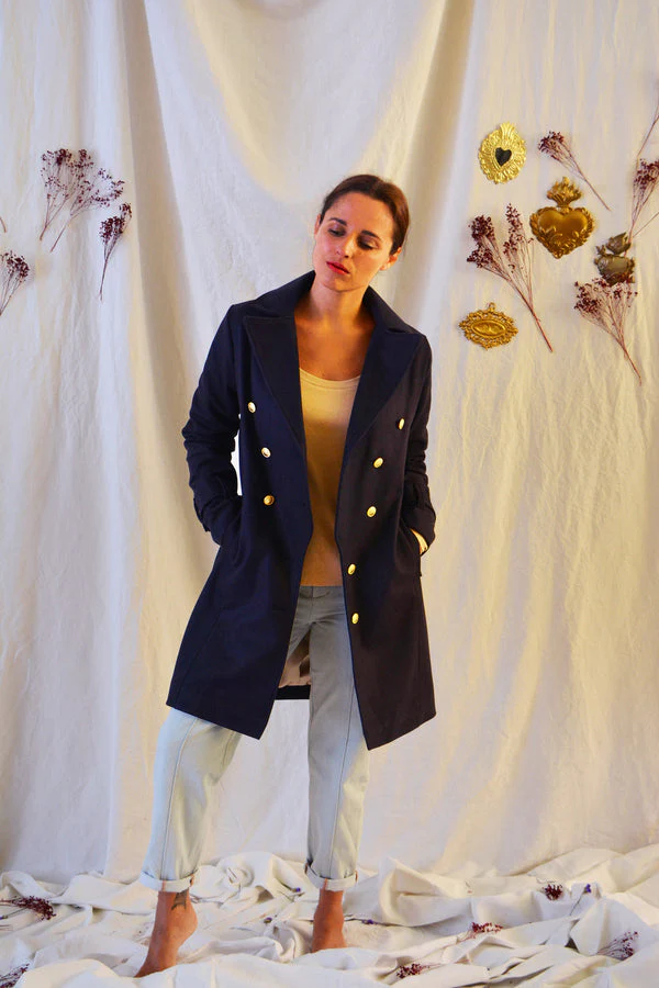 Patron couture manteau, veste Tsar / PDF (A4, A3, A0, US Letter) - Cadres, Calques par Taille, Vidéoprojection - Image 4
