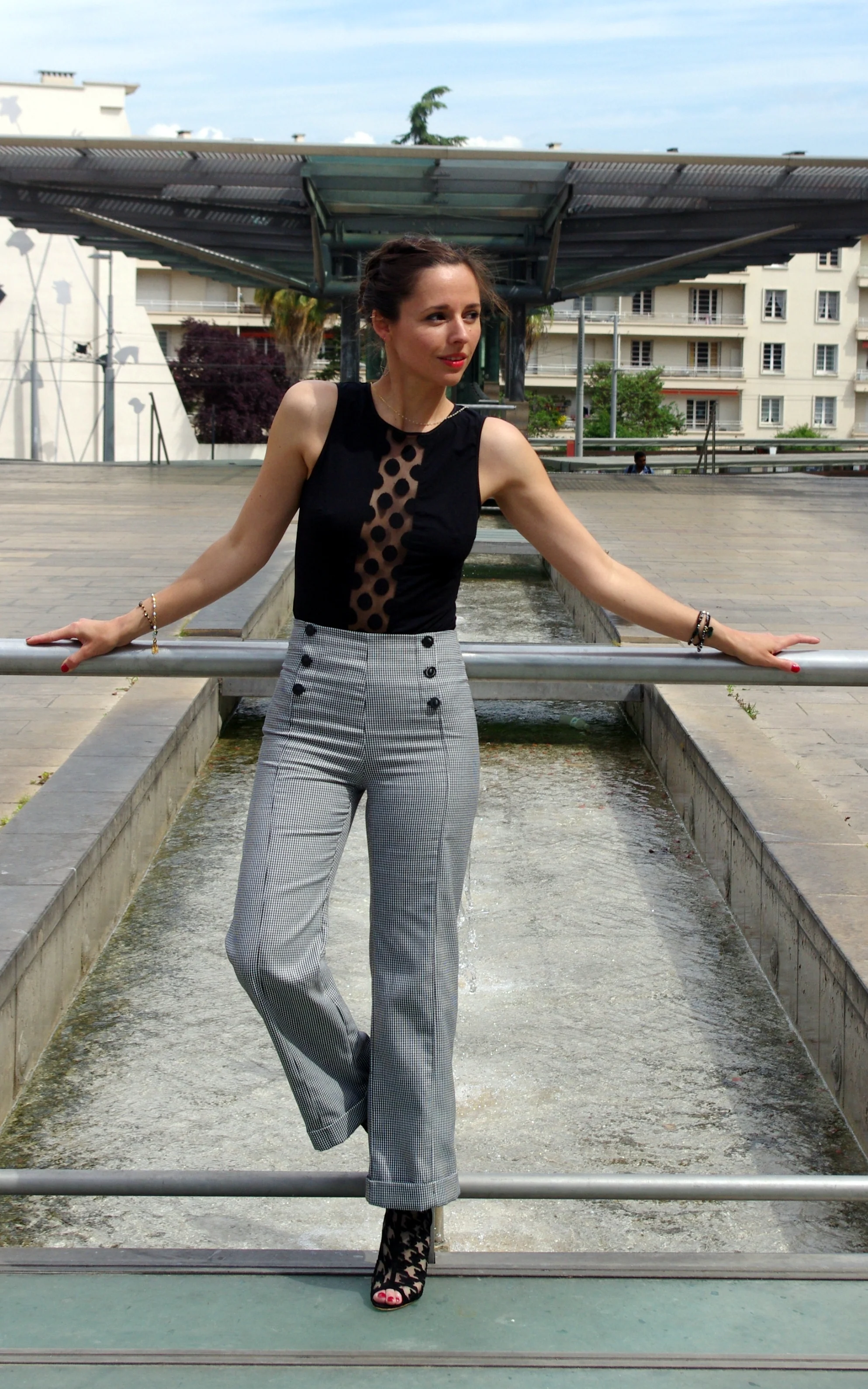 Patron couture pantalon à pont Embrun  / PDF (A4, A3, A0, US Letter) - Cadres, Calques par Taille, Vidéoprojection - Image 11