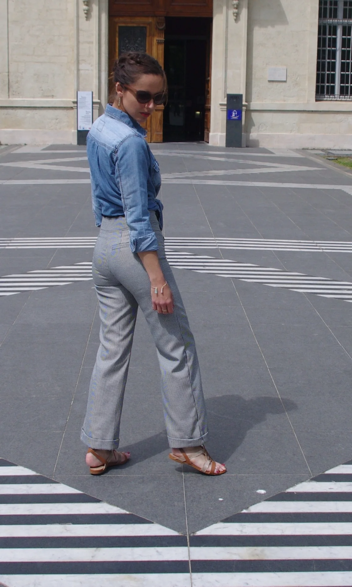 Patron couture pantalon à pont Embrun  / PDF (A4, A3, A0, US Letter) - Cadres, Calques par Taille, Vidéoprojection - Image 12