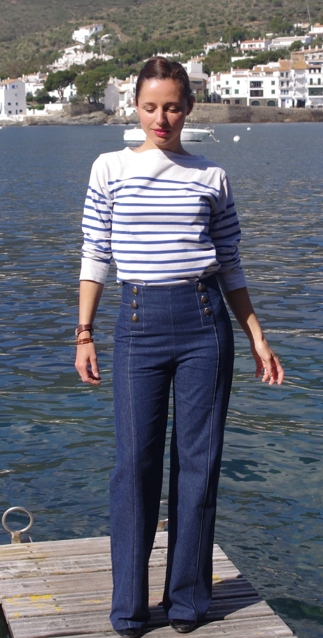 Patron couture pantalon à pont Embrun  / PDF (A4, A3, A0, US Letter) - Cadres, Calques par Taille, Vidéoprojection - Image 7