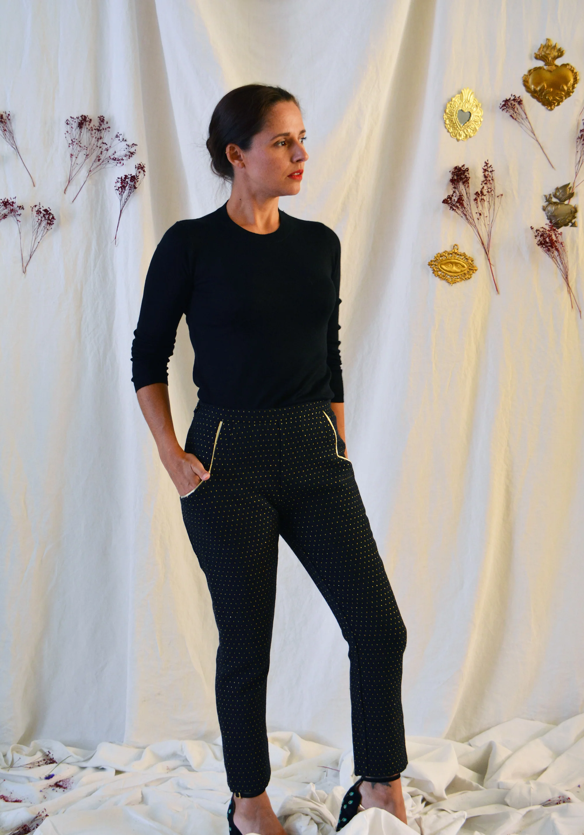 Patron couture pantalon cigarette Loulou / PDF (A4, A3, A0, US Letter) - Cadres, Calques par Taille, Vidéoprojection - Image 19