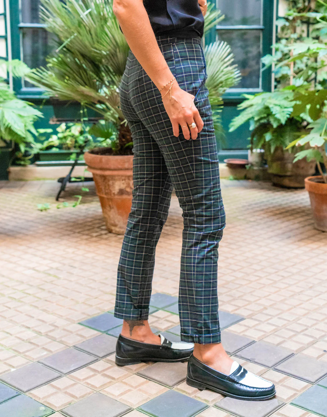 Patron couture pantalon cigarette Loulou / PDF (A4, A3, A0, US Letter) - Cadres, Calques par Taille, Vidéoprojection - Image 8
