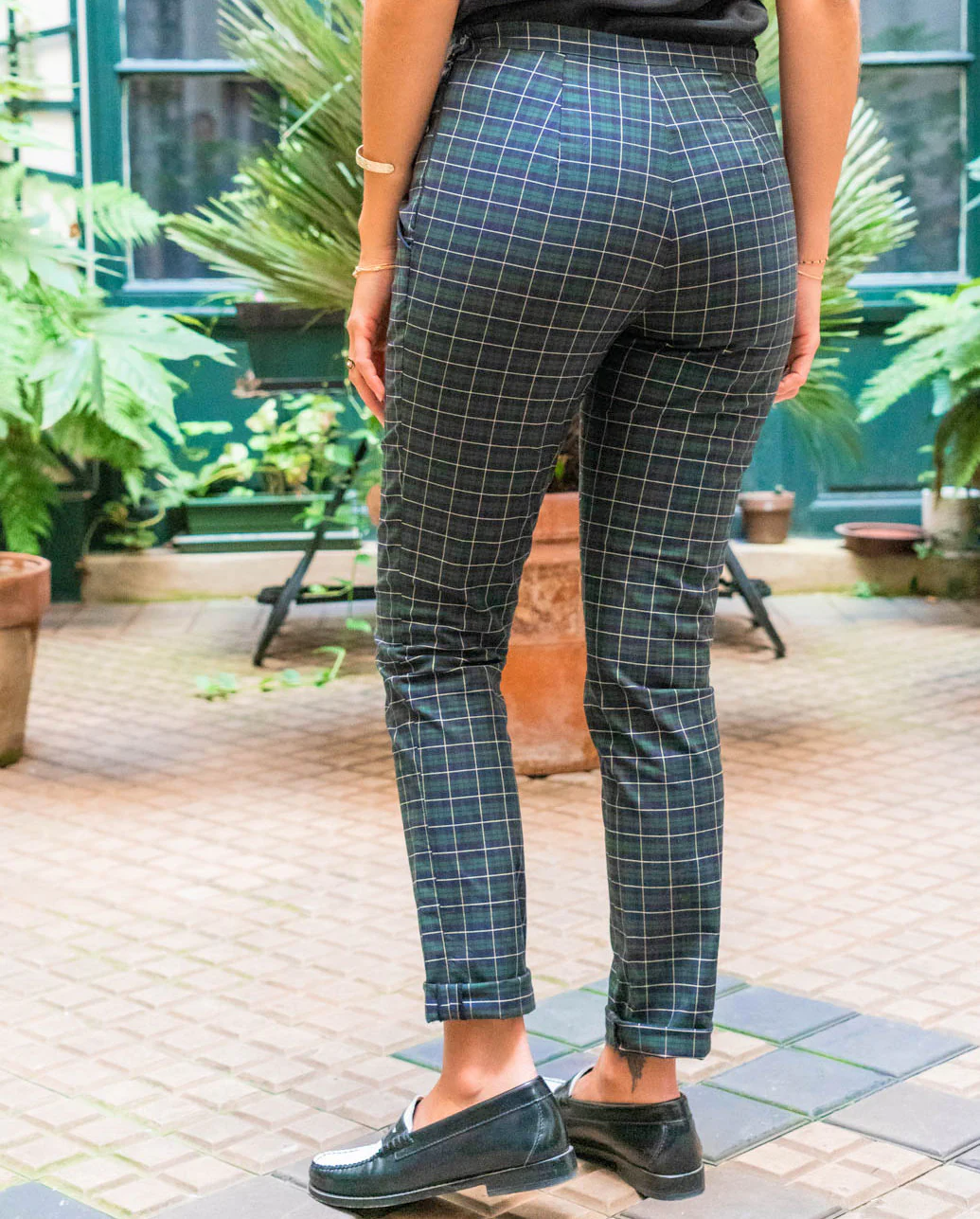 Patron couture pantalon cigarette Loulou / PDF (A4, A3, A0, US Letter) - Cadres, Calques par Taille, Vidéoprojection - Image 9