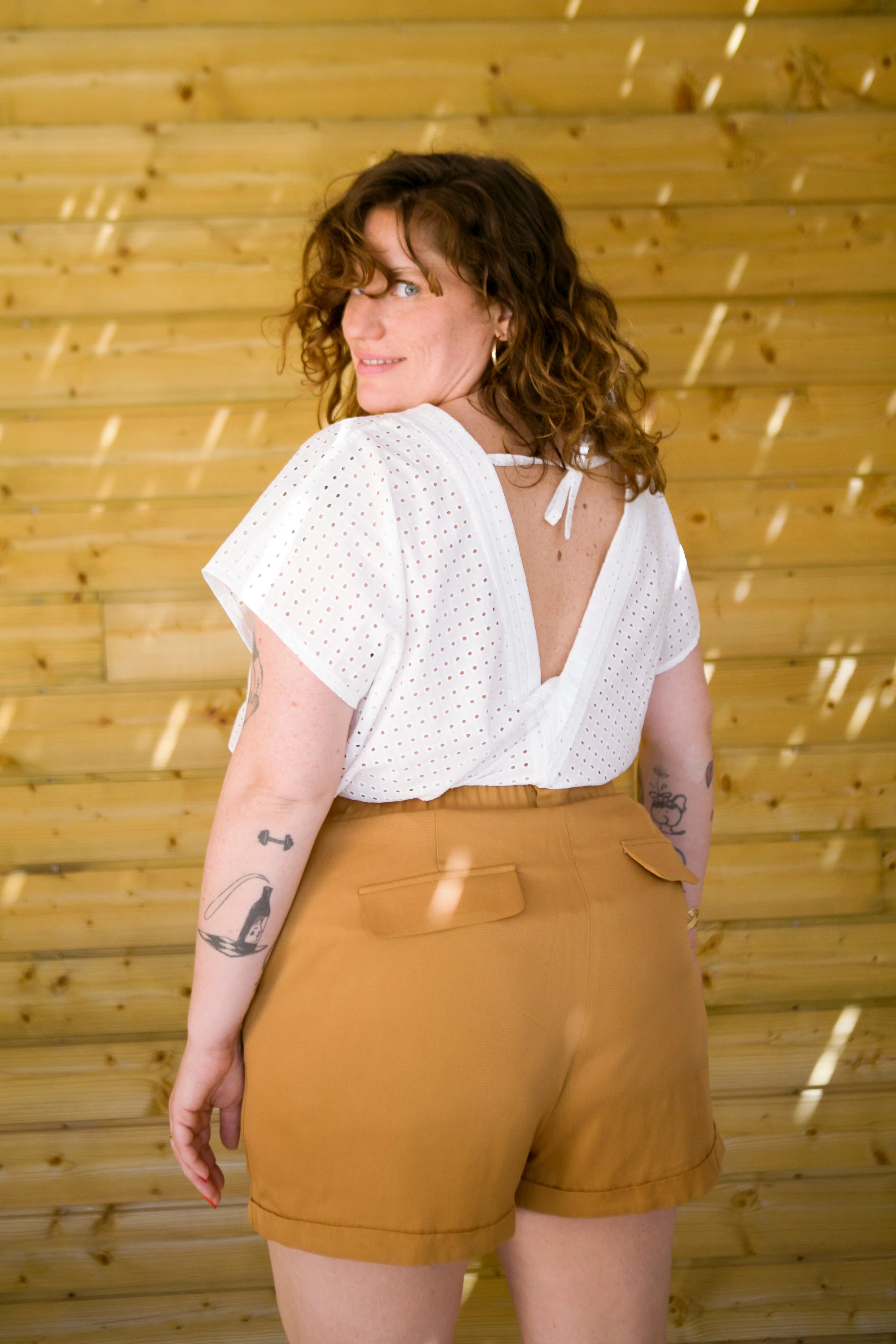 Patron couture pantalon, short Bélem / PDF (A4, A3, A0, US Letter) - Cadres, Calques par Taille, Vidéoprojection - Image 9