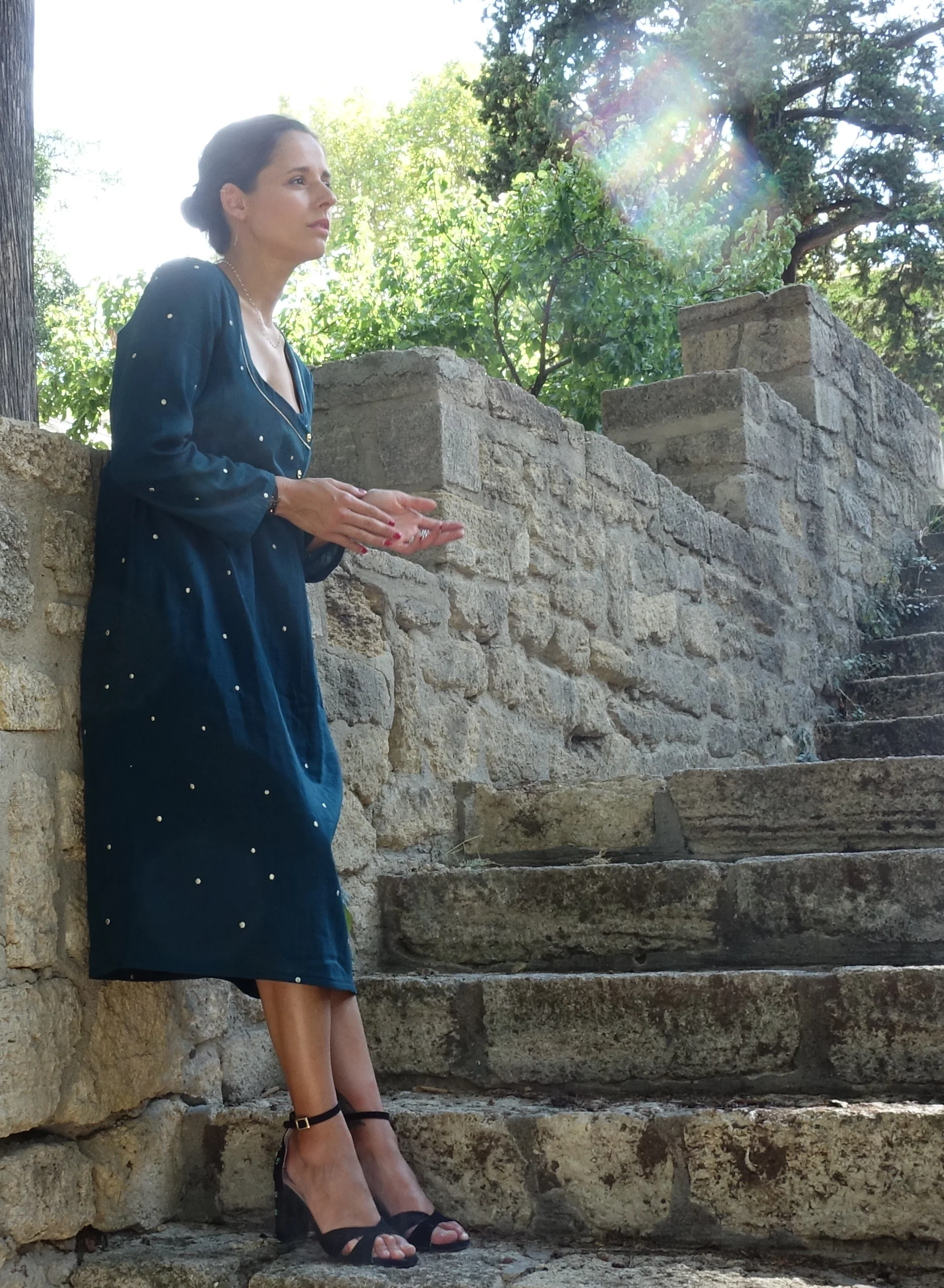 Patron couture robe, blouse encolure carrée Sybil / PDF (A4, A3, A0, US Letter) - Cadres, Calques par Taille, Vidéoprojection - Image 7