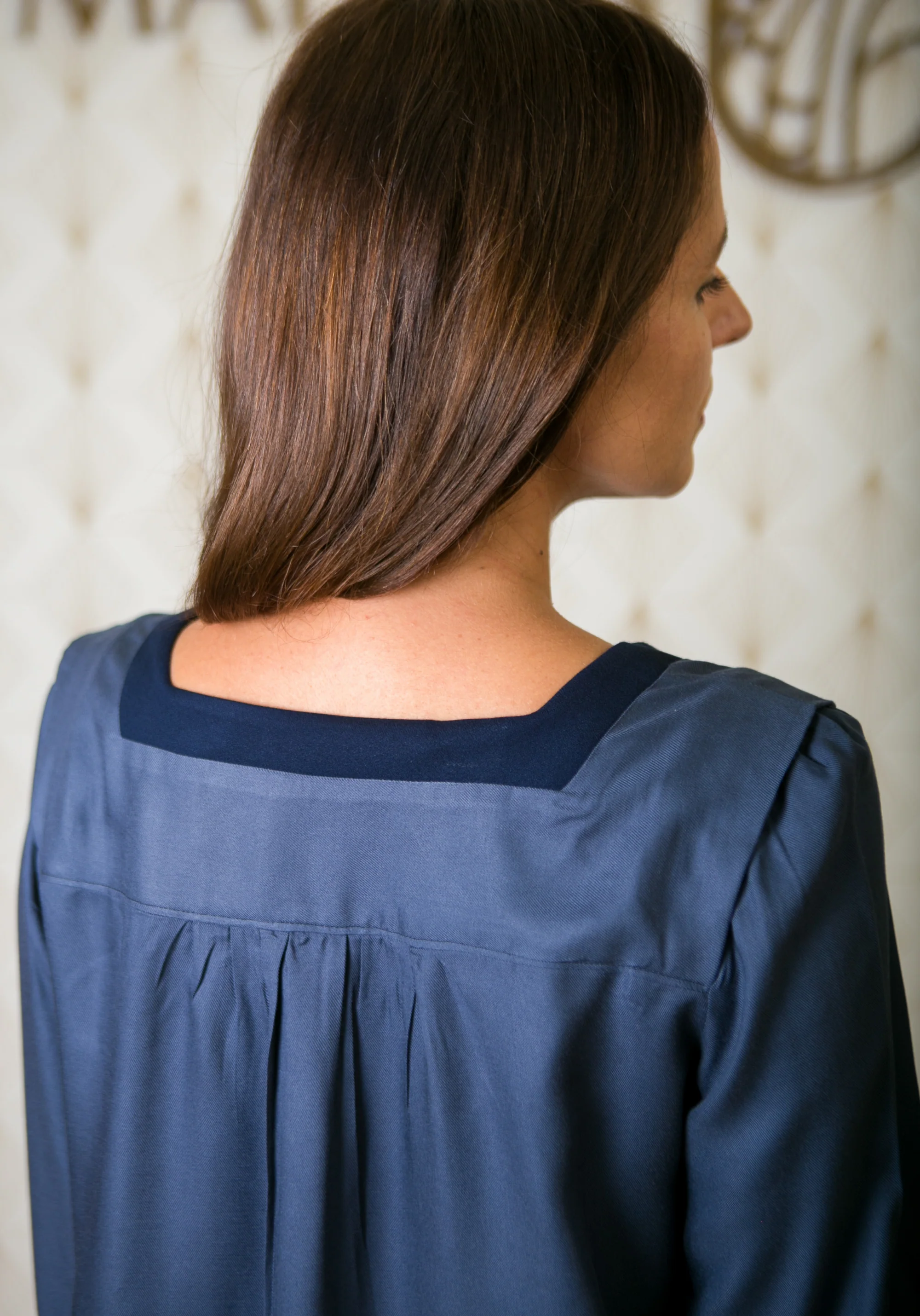 Patron couture robe, blouse Lauren / PDF (A4, A3, A0, US Letter) - Cadres, Calques par Taille, Vidéoprojection - Image 10