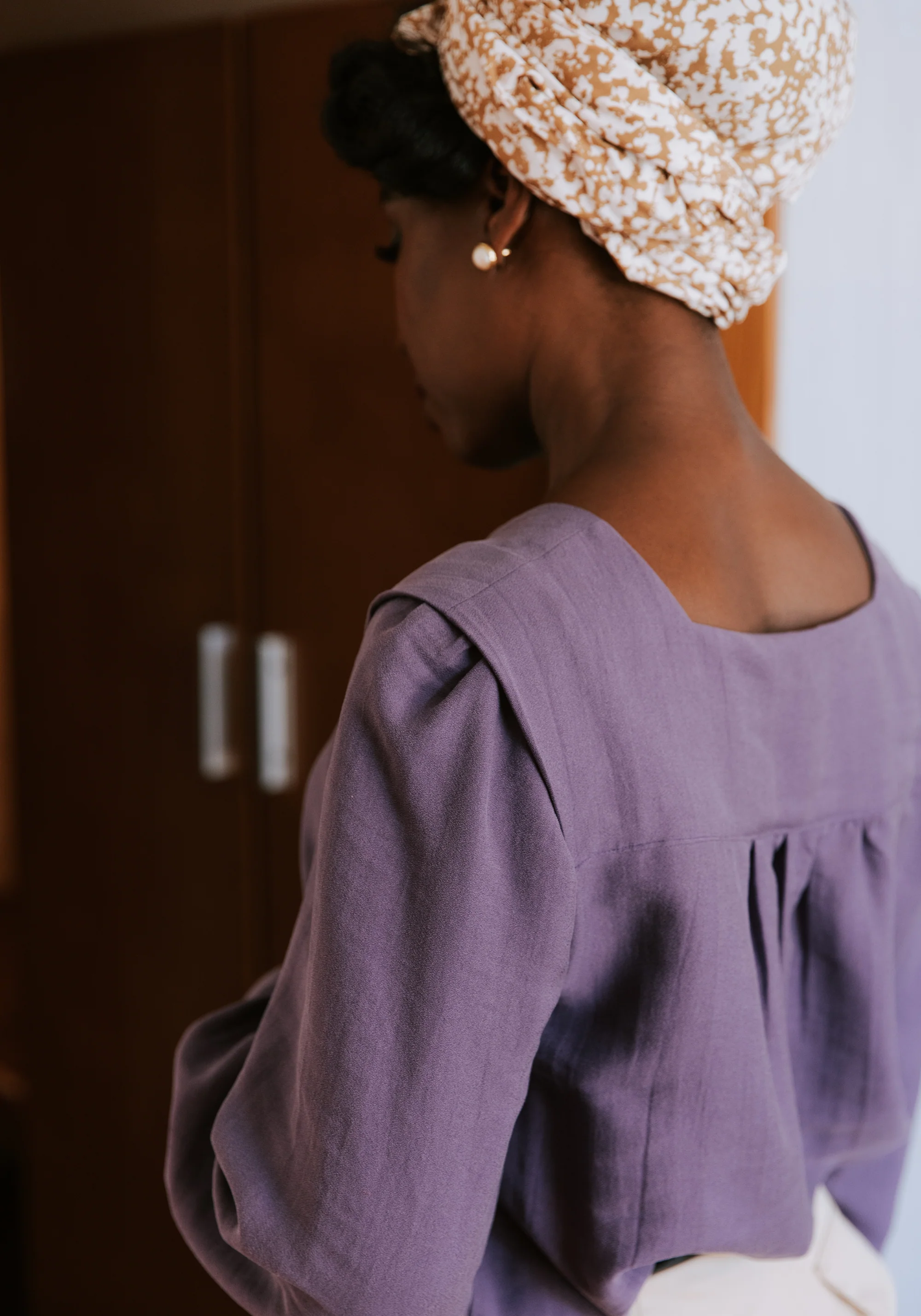 Patron couture robe, blouse Lauren / PDF (A4, A3, A0, US Letter) - Cadres, Calques par Taille, Vidéoprojection - Image 15