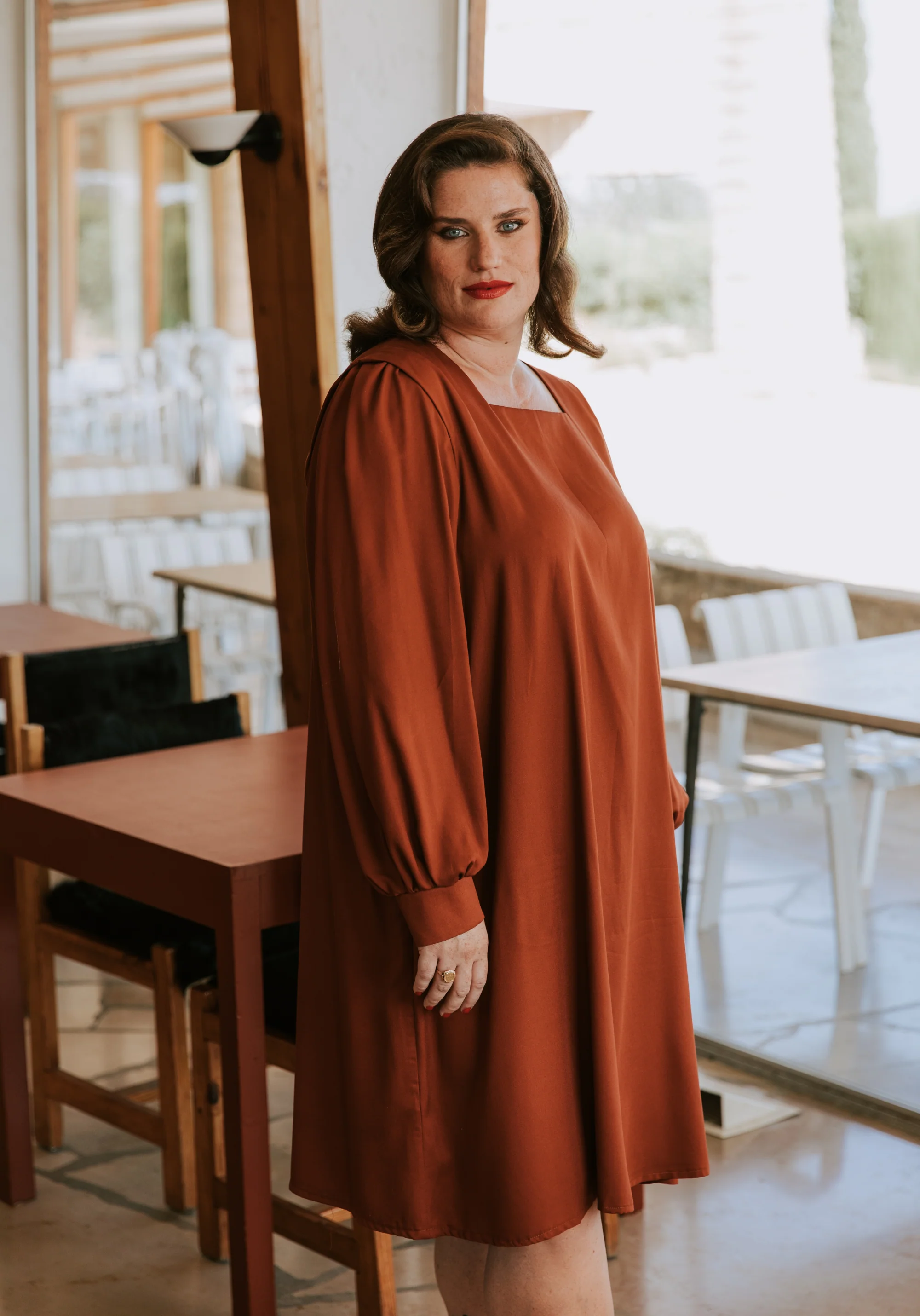 Patron couture robe, blouse Lauren / PDF (A4, A3, A0, US Letter) - Cadres, Calques par Taille, Vidéoprojection - Image 16