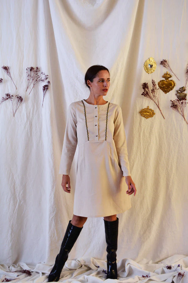 Patron couture robe, blouse Maïa / PDF (A4, A3, A0, US Letter) - Cadres, Calques par Taille, Vidéoprojection - Image 10