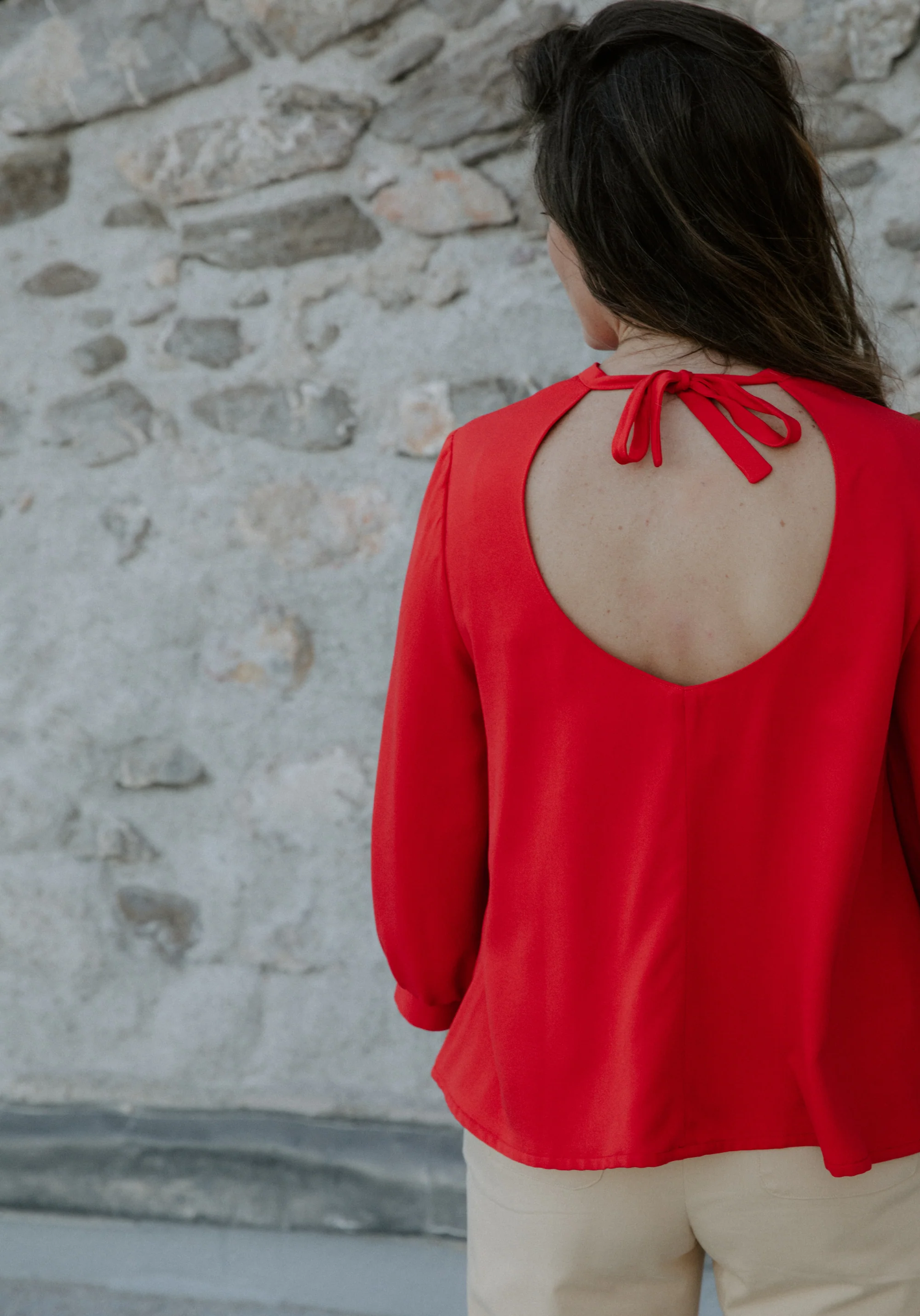 Patron couture robe, blouse Mia / PDF (A4, A3, A0, US Letter) - Cadres, Calques par Taille, Vidéoprojection - Image 18