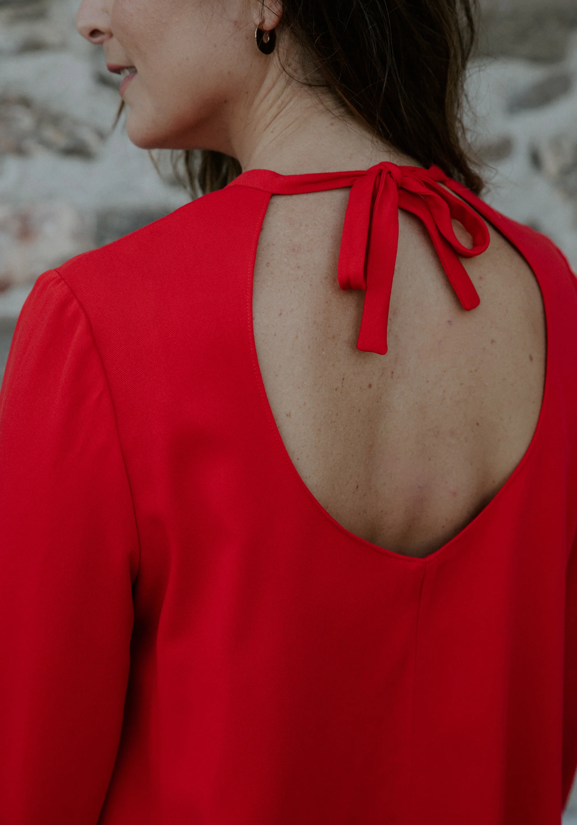Patron couture robe, blouse Mia / PDF (A4, A3, A0, US Letter) - Cadres, Calques par Taille, Vidéoprojection - Image 19
