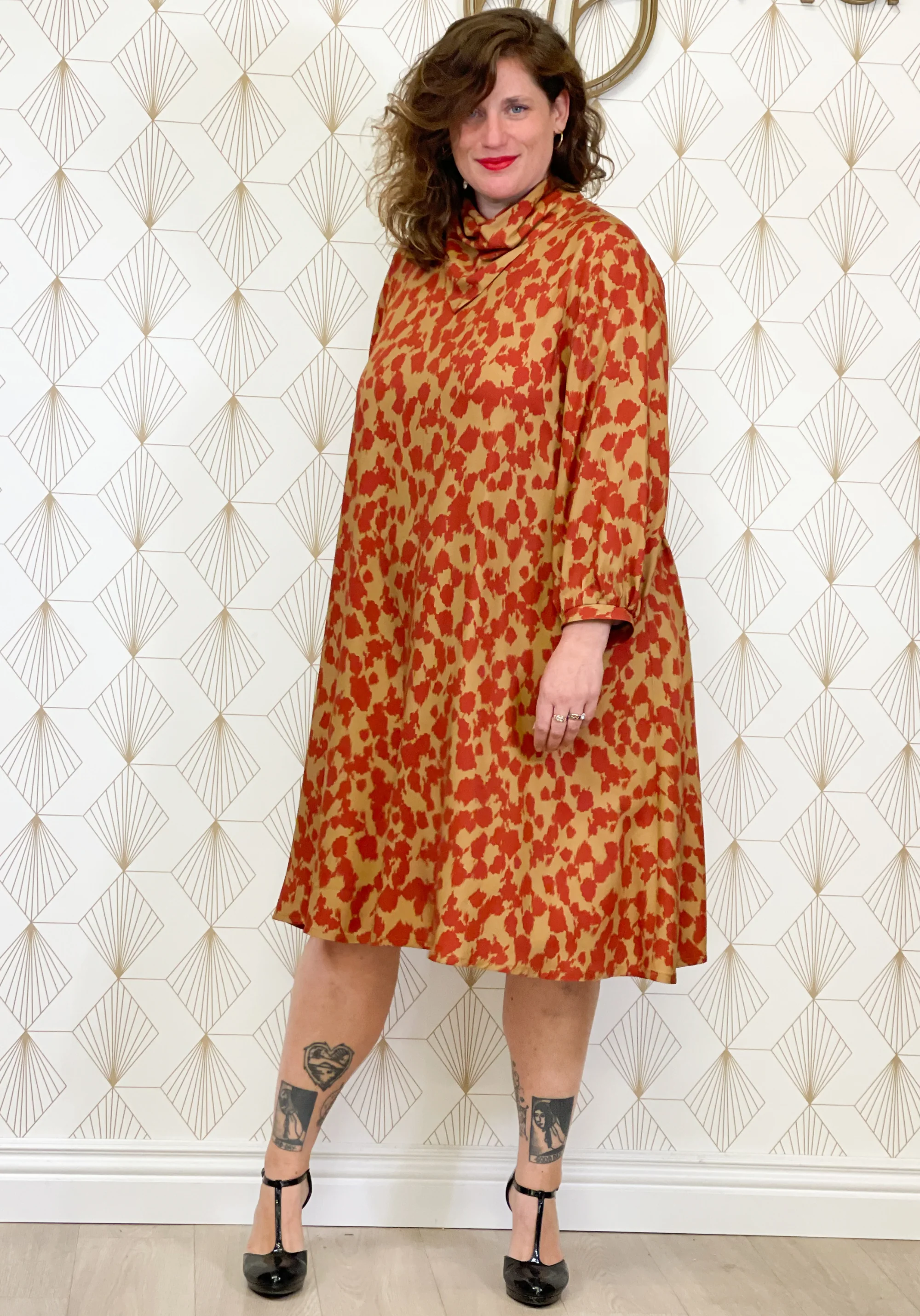 Patron couture robe, blouse Mia / PDF (A4, A3, A0, US Letter) - Cadres, Calques par Taille, Vidéoprojection - Image 21