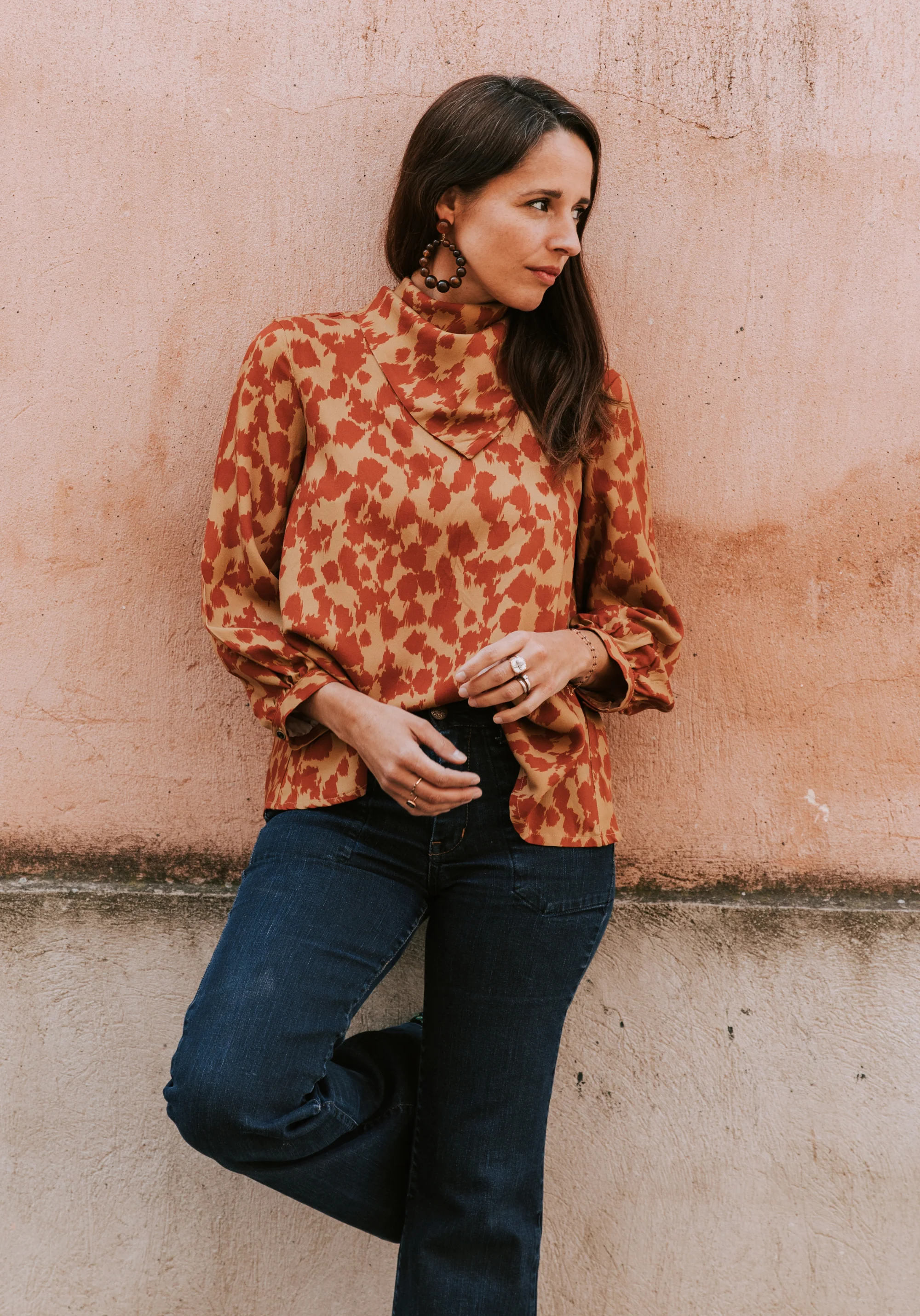 Patron couture robe, blouse Mia / PDF (A4, A3, A0, US Letter) - Cadres, Calques par Taille, Vidéoprojection - Image 29