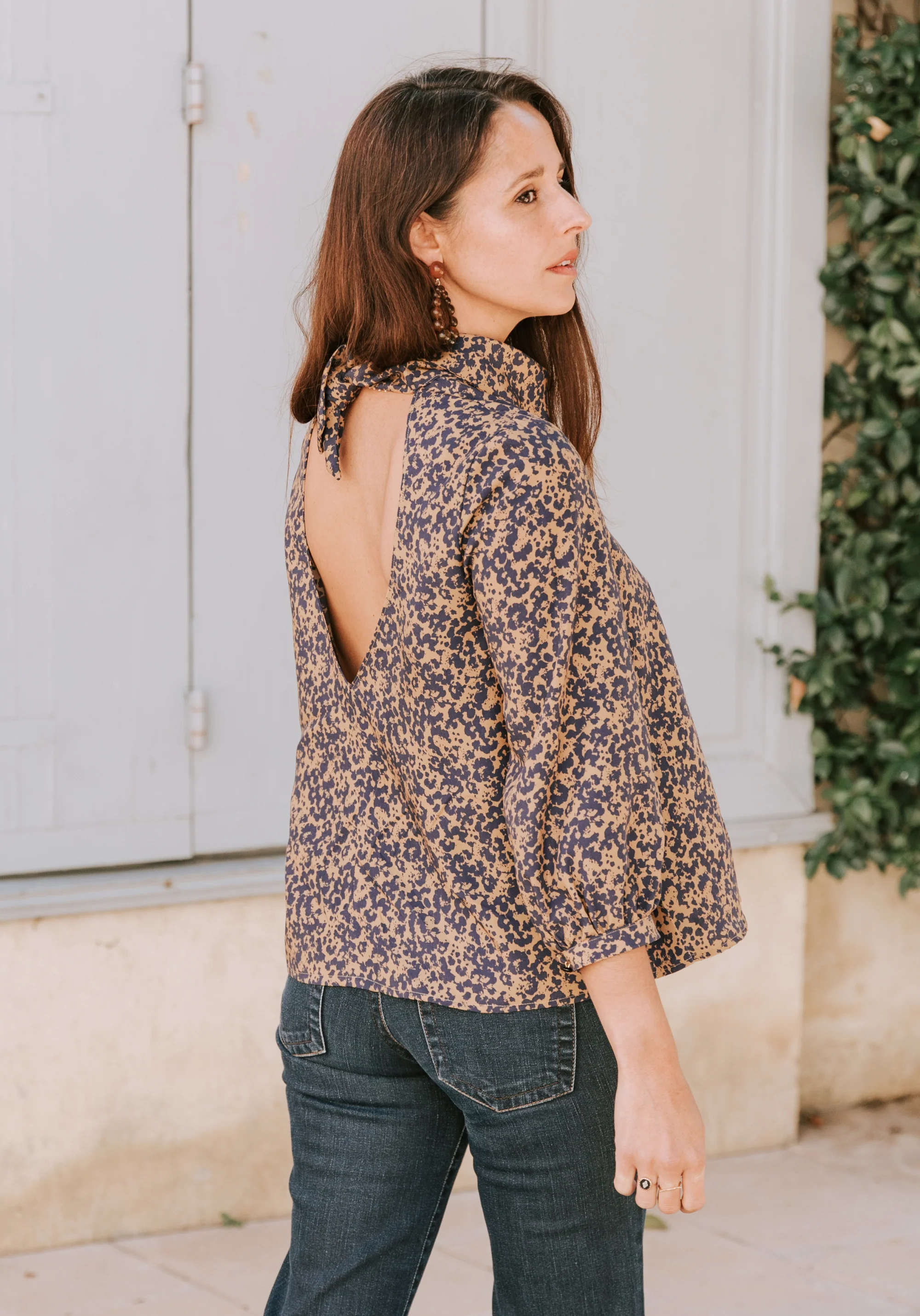 Patron couture robe, blouse Mia / PDF (A4, A3, A0, US Letter) - Cadres, Calques par Taille, Vidéoprojection - Image 33