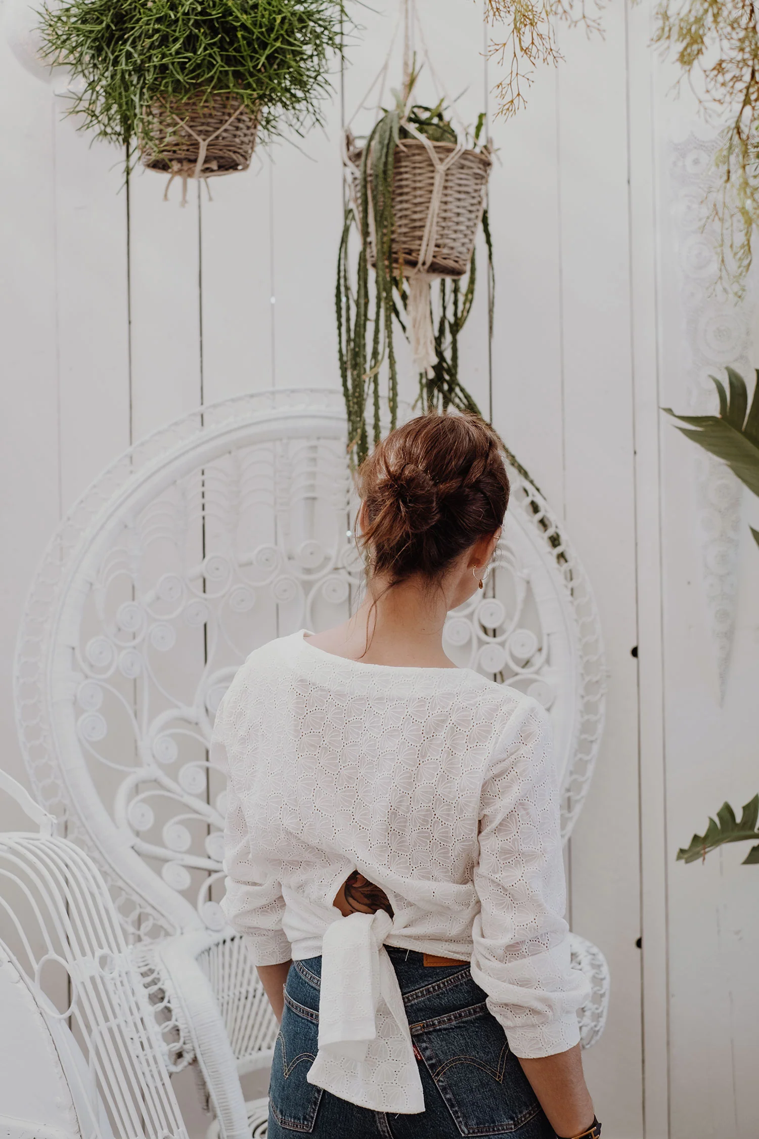 Patron couture robe, blouse Sierra / PDF (A4, A3, A0, US Letter) - Cadres, Calques par Taille, Vidéoprojection - Image 16