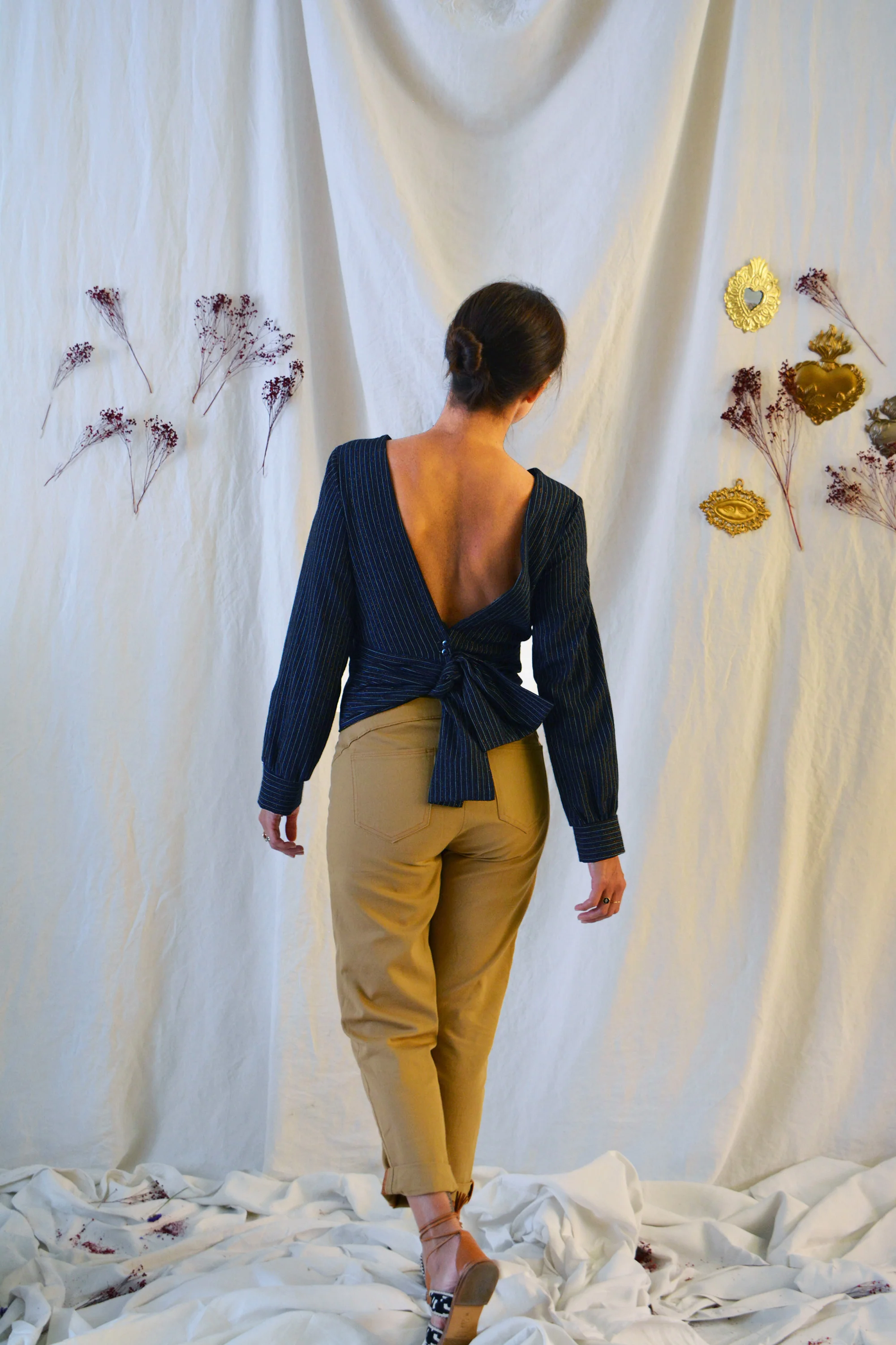 Patron couture robe, blouse Sierra / PDF (A4, A3, A0, US Letter) - Cadres, Calques par Taille, Vidéoprojection - Image 17
