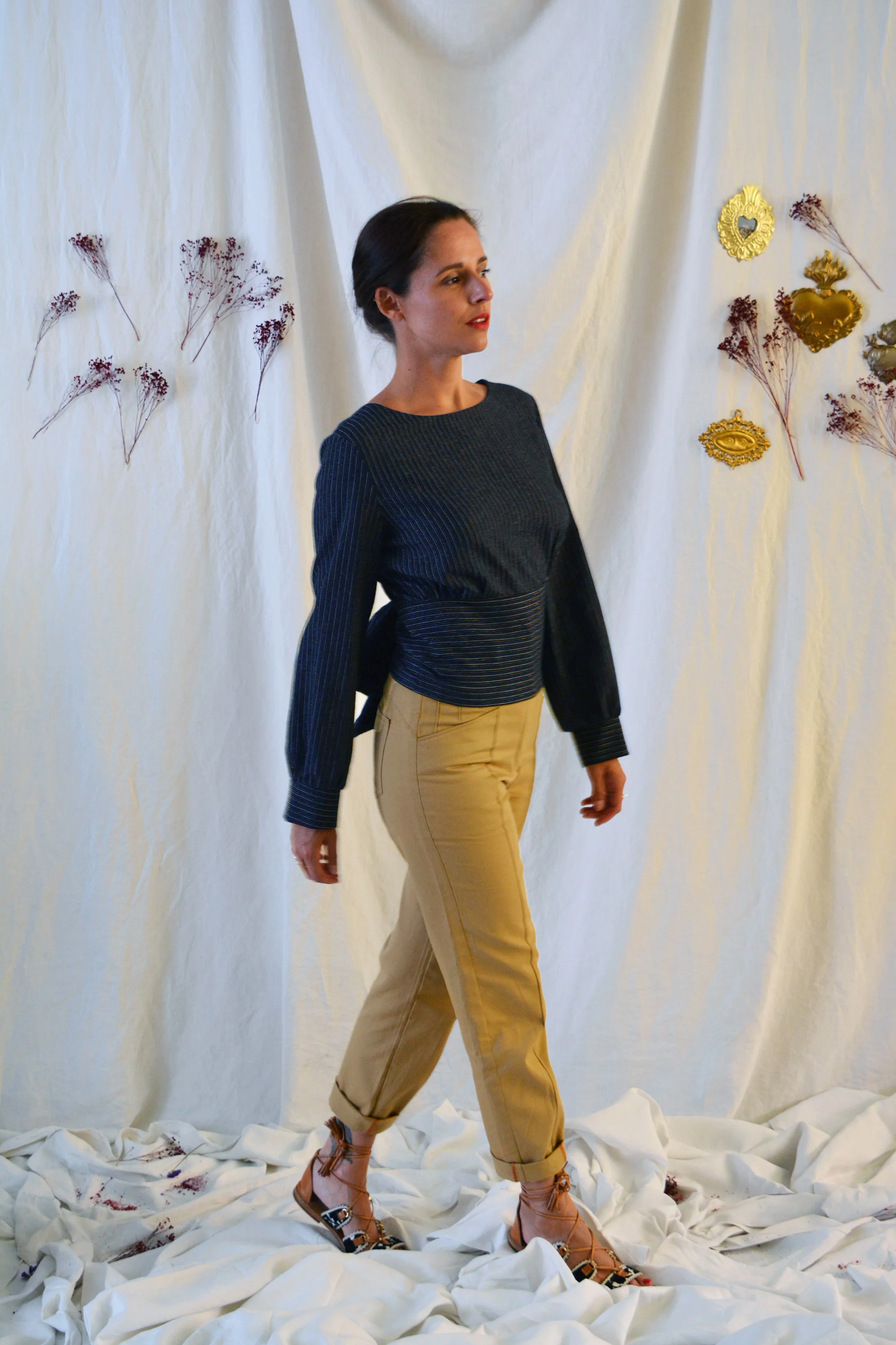 Patron couture robe, blouse Sierra / PDF (A4, A3, A0, US Letter) - Cadres, Calques par Taille, Vidéoprojection - Image 4