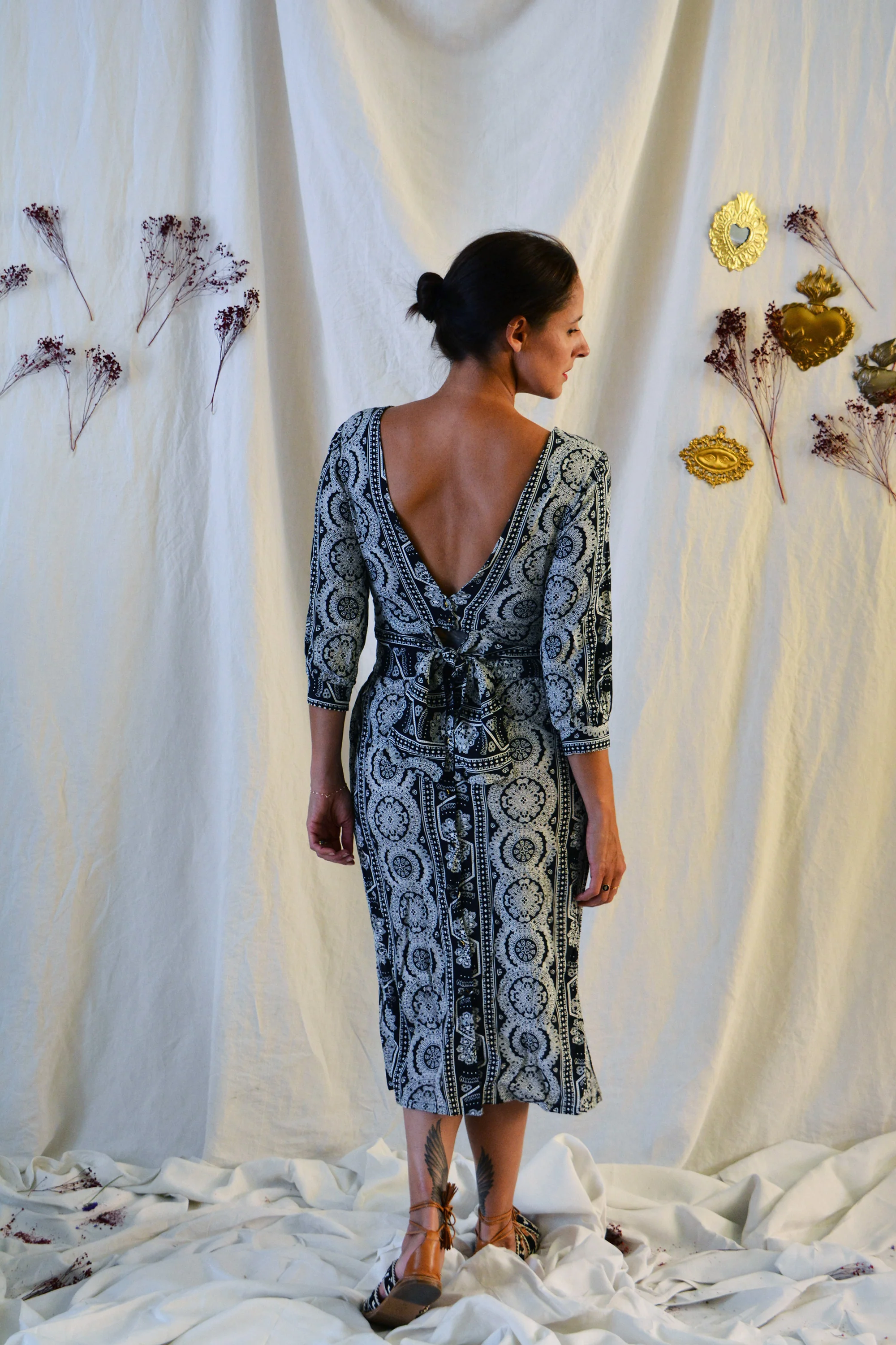 Patron couture robe, blouse Sierra / PDF (A4, A3, A0, US Letter) - Cadres, Calques par Taille, Vidéoprojection - Image 5
