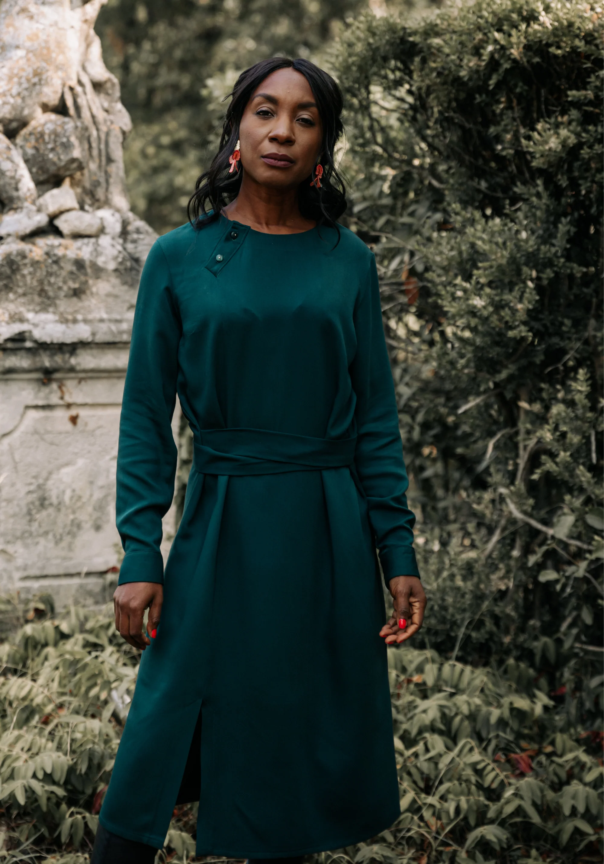 Patron couture robe, blouse Soliflore / PDF (A4, A3, A0, US Letter) - Cadres, Calques par Taille, Vidéoprojection - Image 21